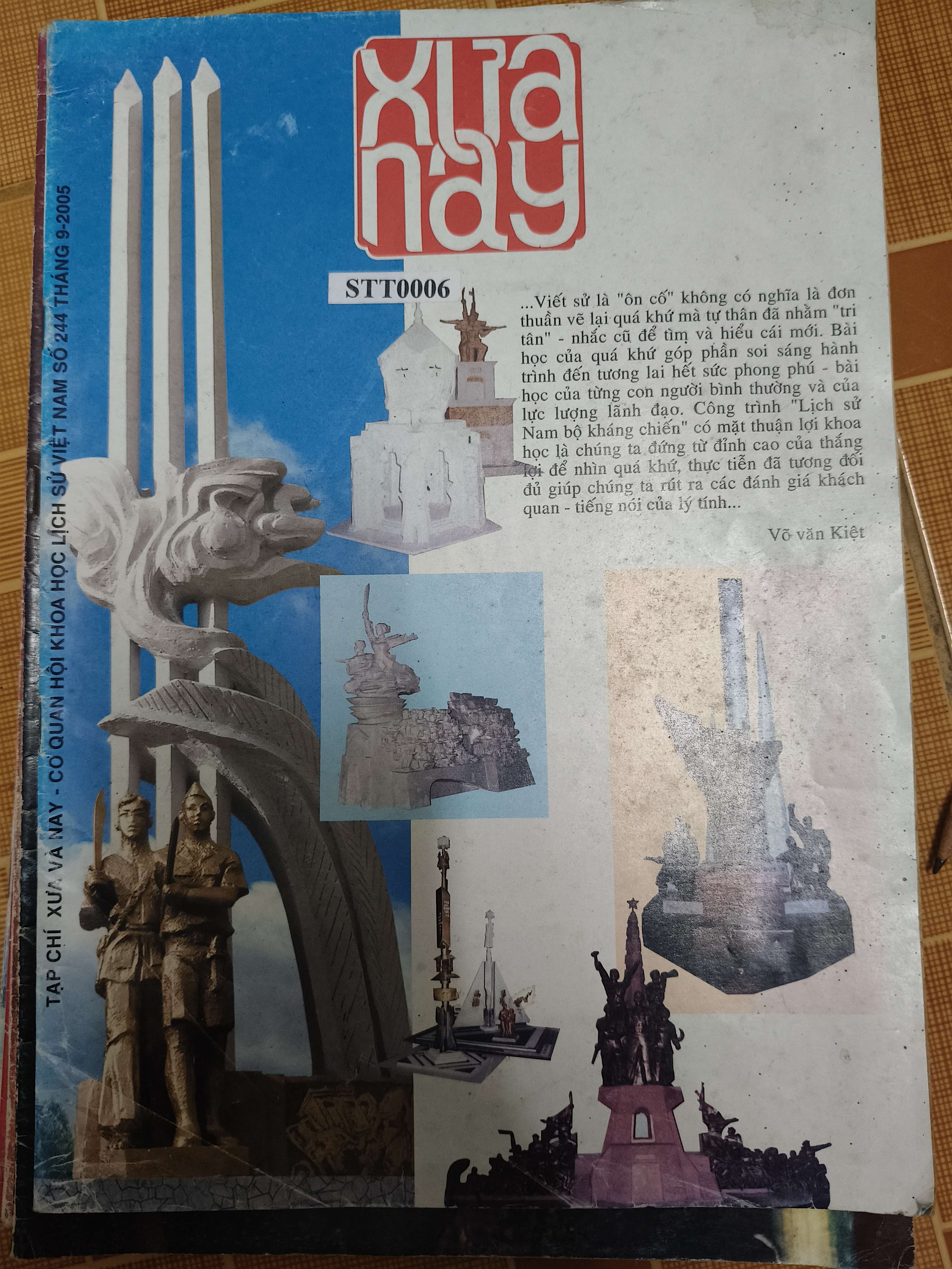 Xưa và nay số 244 tháng 9/2005 - STT006 (Tạp chí) ANTQ