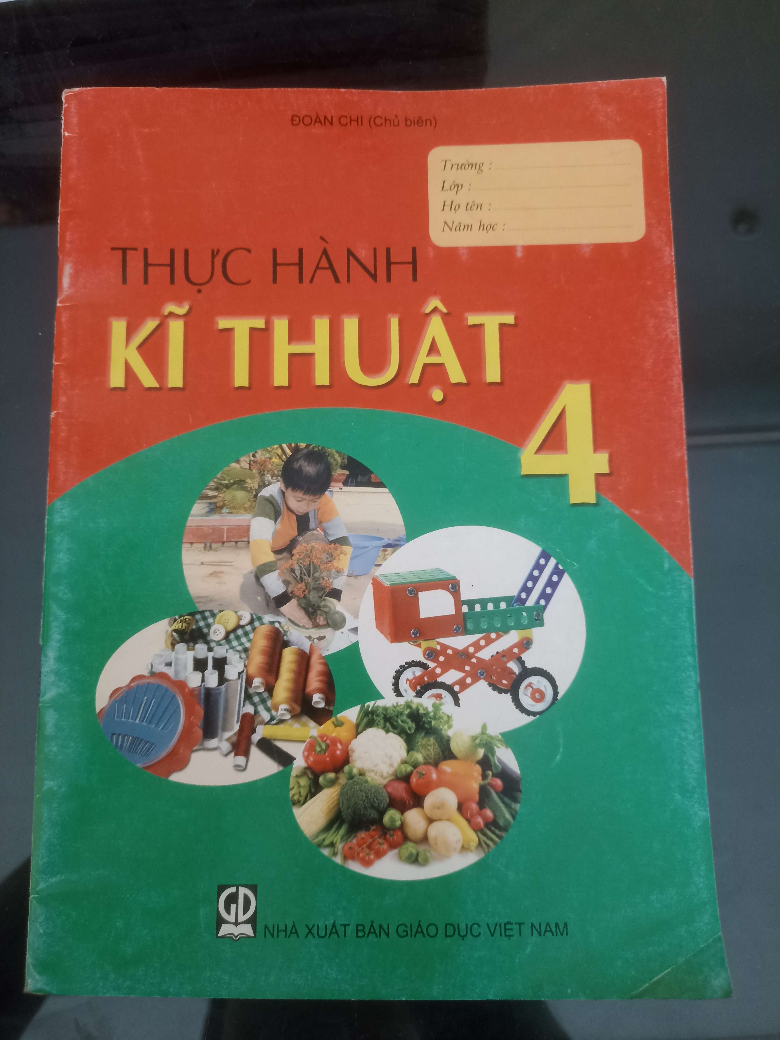 Thực Hành Kĩ Thuật 4 - Đoàn chi 2016 (Sách giáo khoa - giáo trình) VAVO