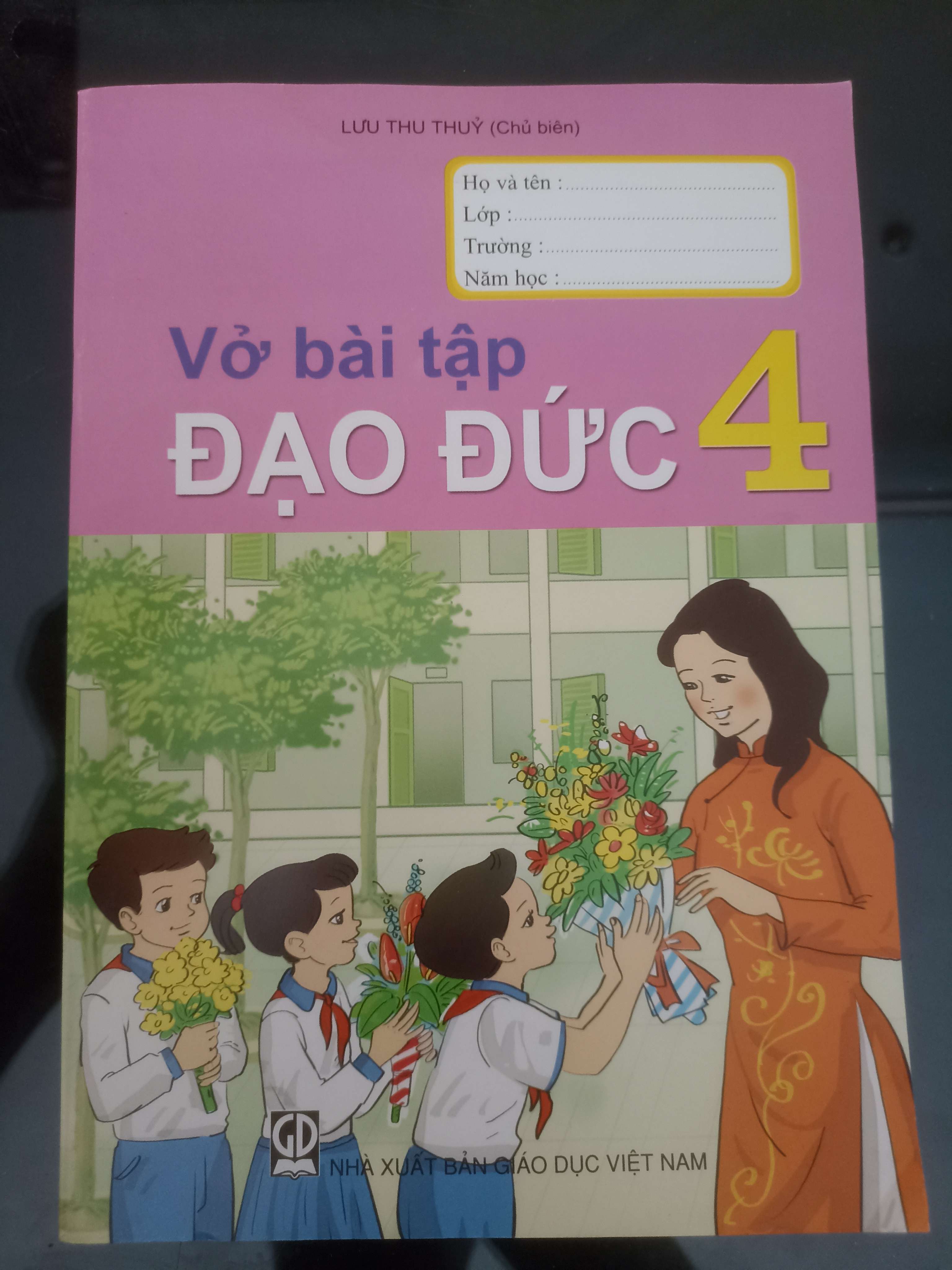 Vở Bài Tập Đạo Đức 4 - Lưu Thu Thủy 2019 (Sách giáo khoa - giáo trình) VAVO