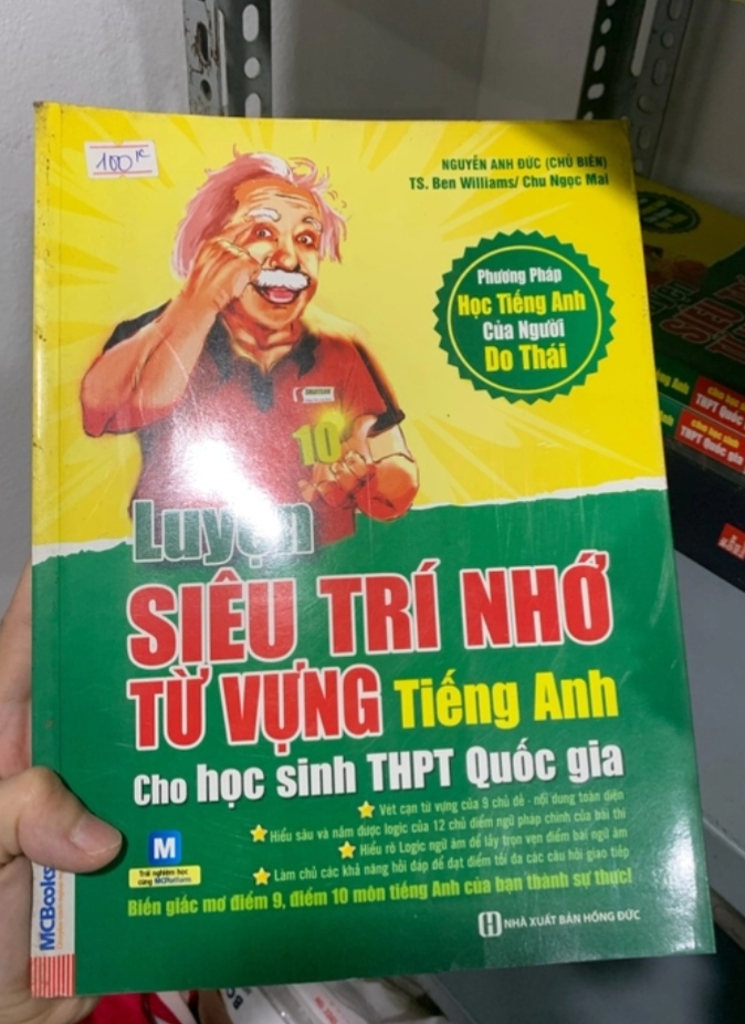 Sách Luyện siêu trí nhớ từ vựng Tiếng Anh (Sách tự học tiếng Anh) TKB