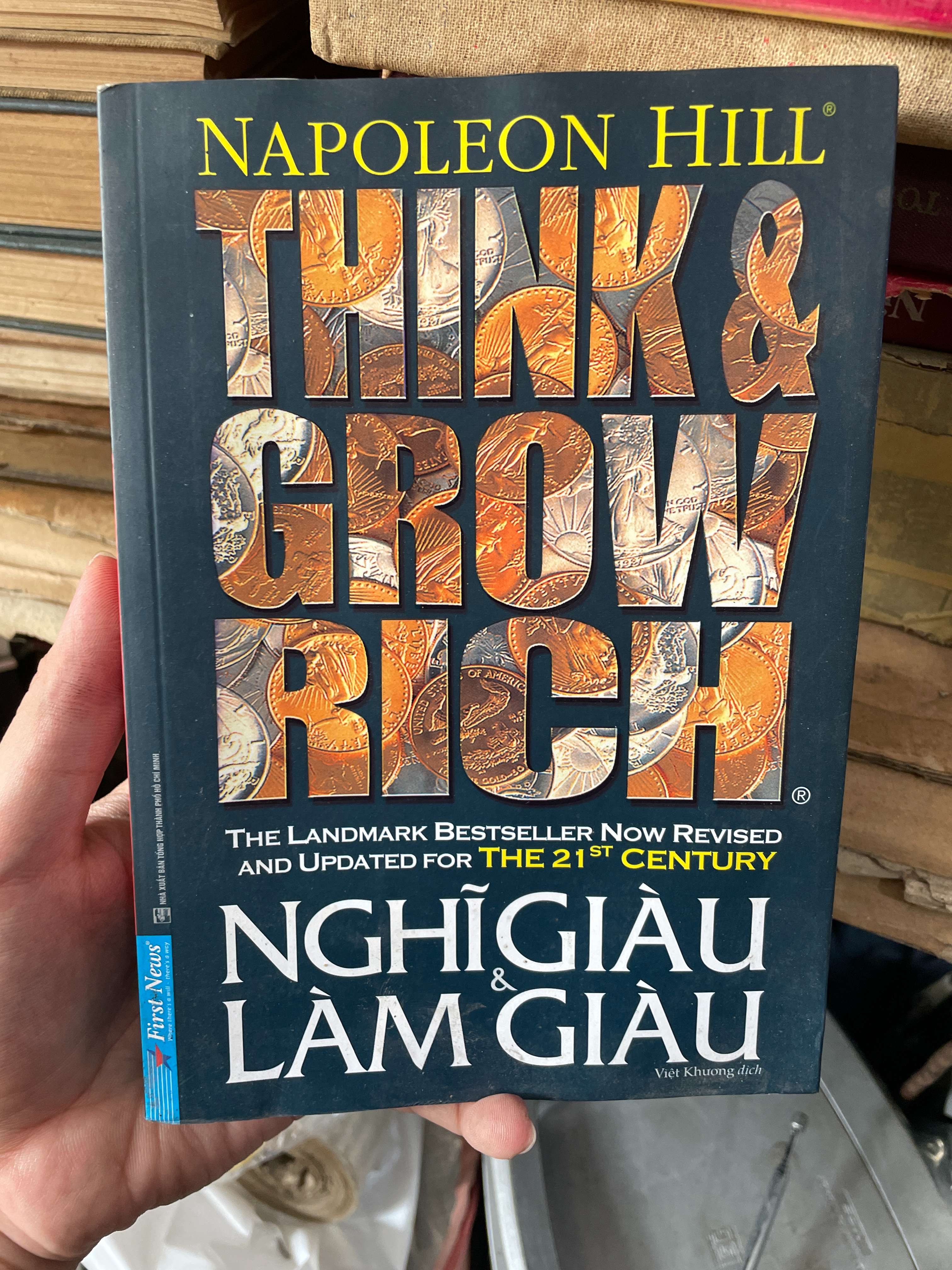 Nghĩ Giàu Và Làm Giàu - Napoleon Hill (Sách kinh tế - tài chính - chứng khoán) KSX