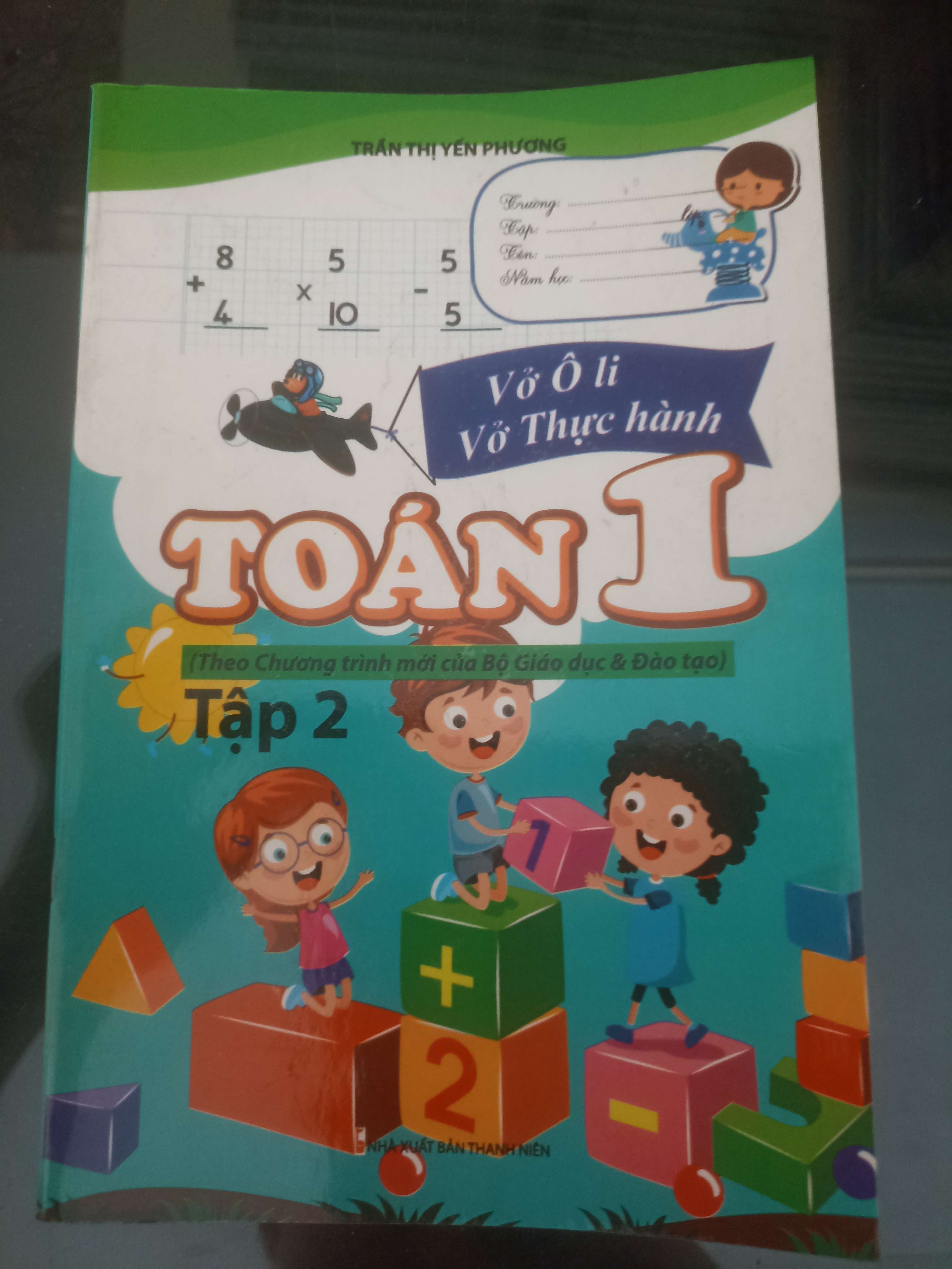 Vở ô li, vở thực hành toán 1 tập hai 2019 (Sách giáo khoa - giáo trình) VAVO