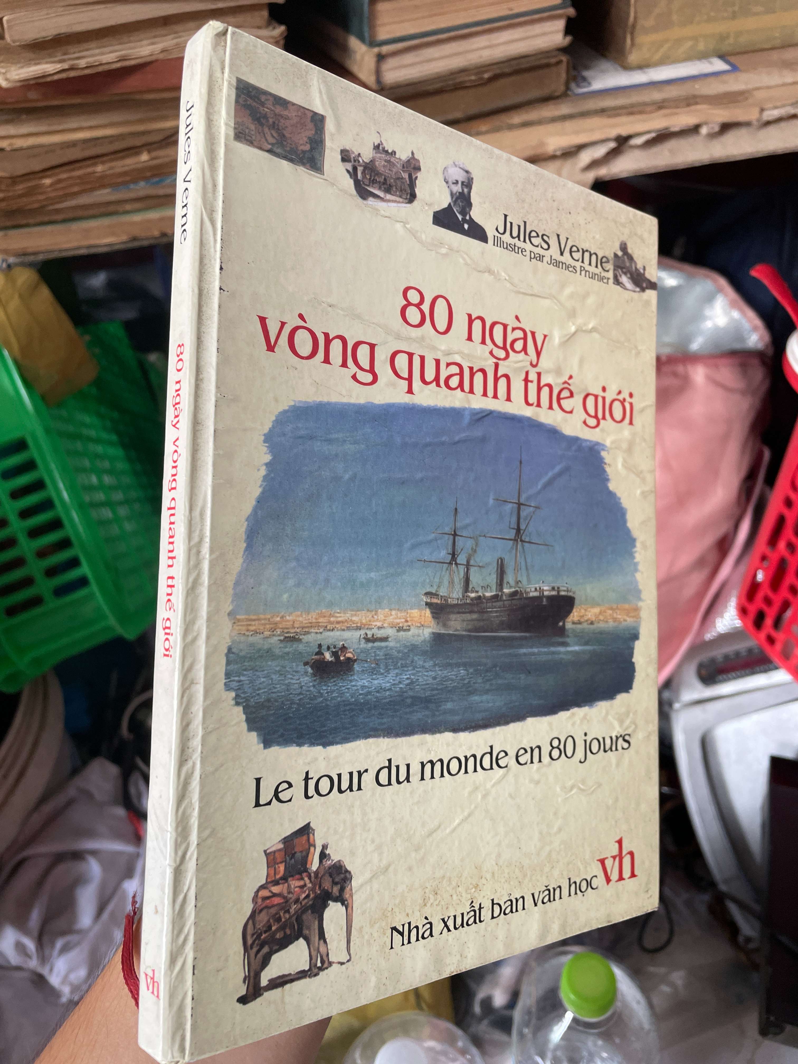 80 ngày vòng quanh thế giới - Jules Verne (Sách văn học) KSX