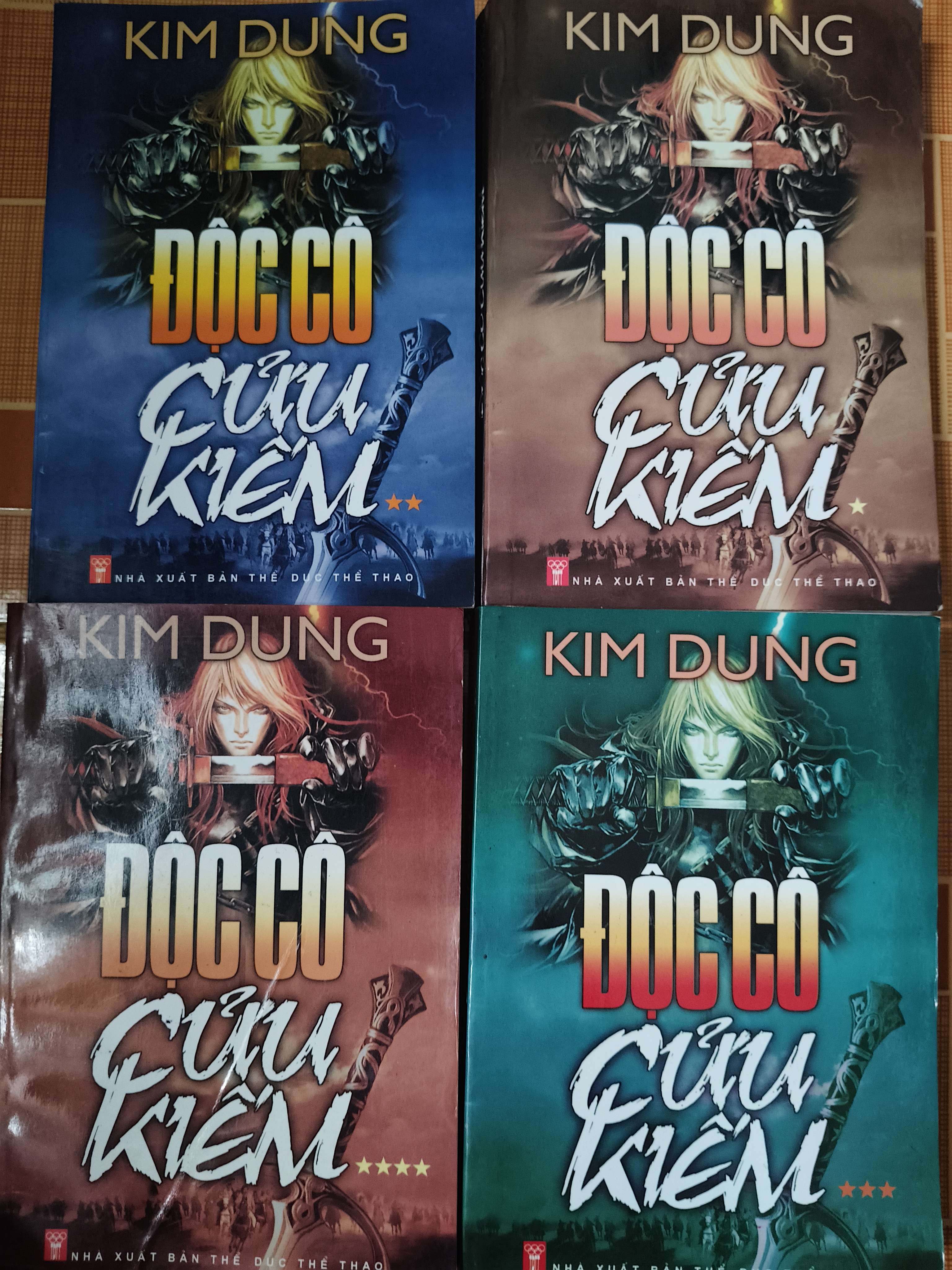 Độc cô cửu kiếm - trọn bộ 4 tập (Sách văn học) ANTQ