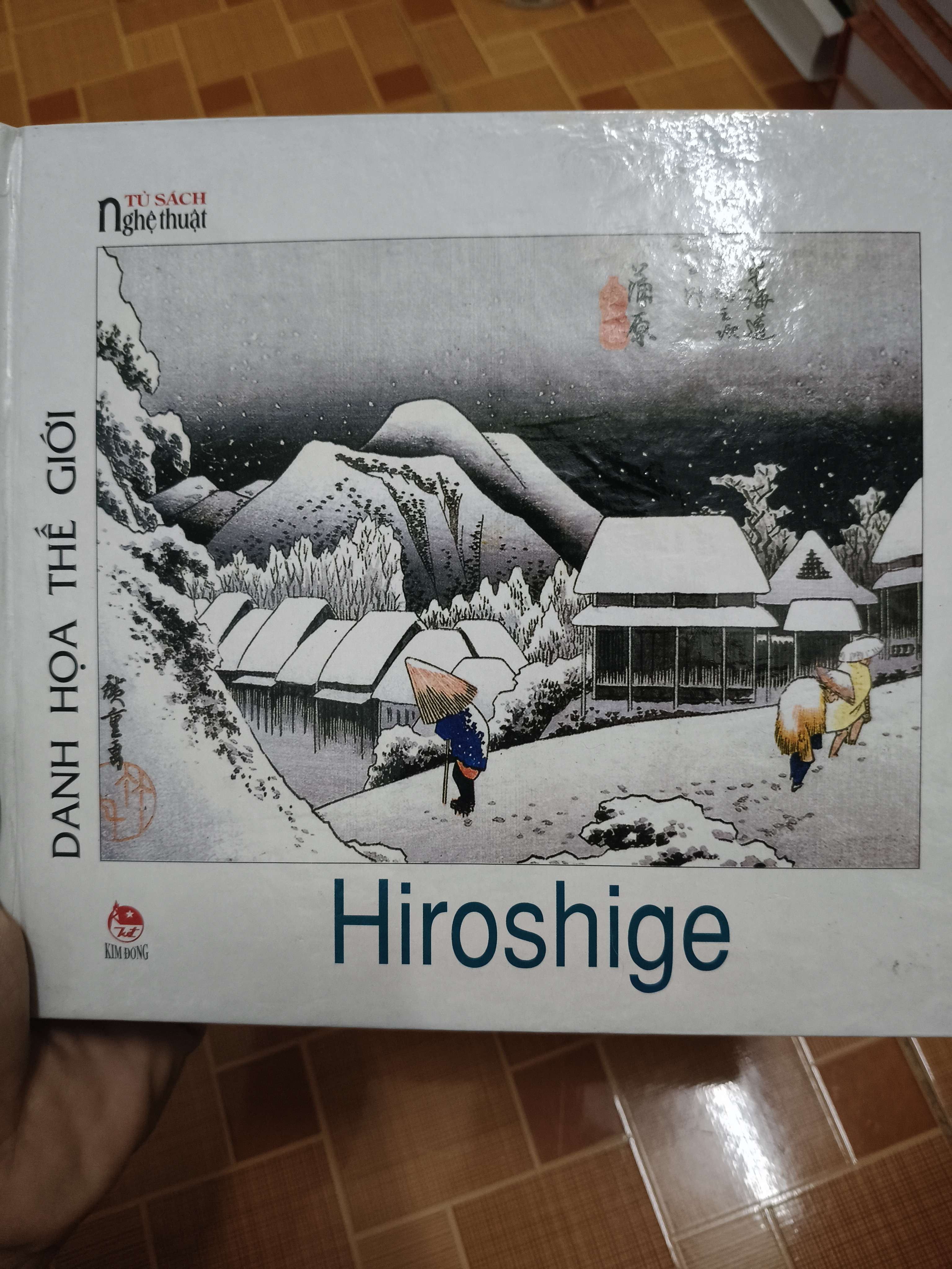 Hiroshige - 2003 - 25 trang - in màu - Bìa cứng (Sách lịch sử - triết học) ANTQ