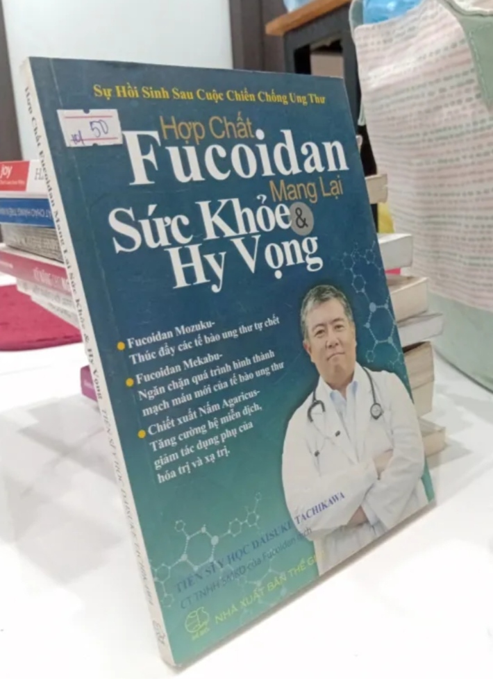 Hợp Chất Fucoidan Mang Lại Sức Khỏe & Hy Vọng - Daisuke Tachikawa (Sách Y học - Sức khỏe - Thể thao) TKB