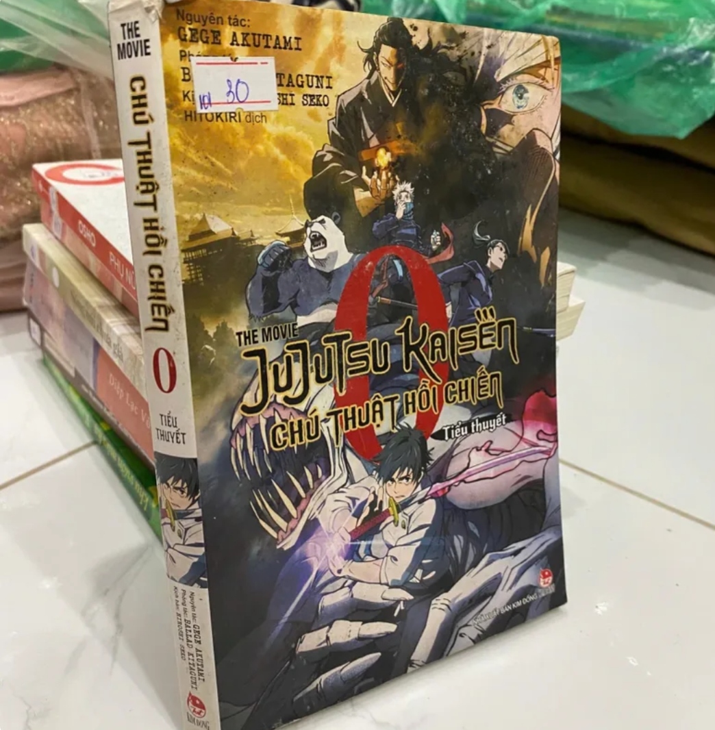Tiểu thuyết - Jujutsu Kaisen 0 - Chú Thuật Hồi Chiến (Tiểu Thuyết) TKB