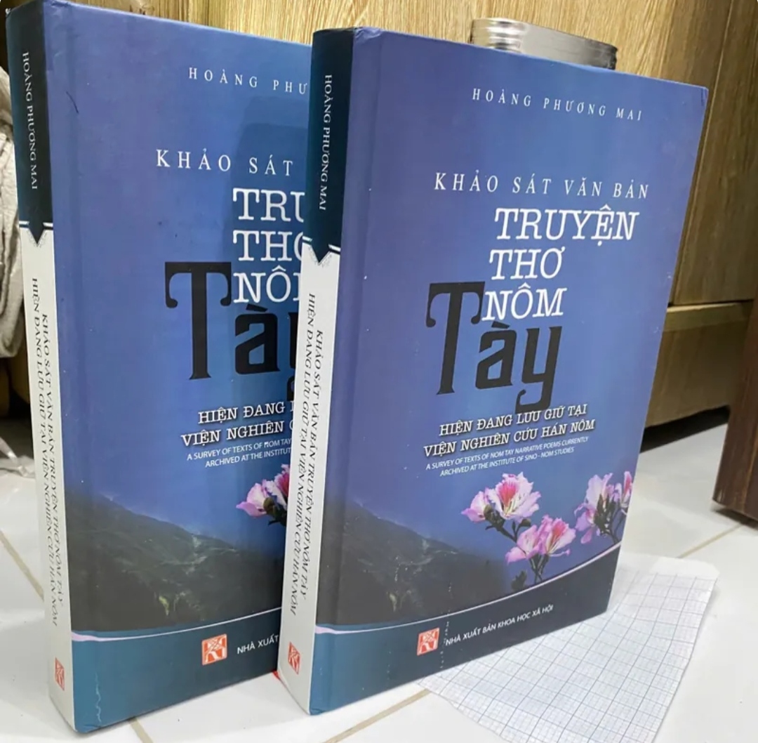 Khảo sát văn bản truyện thơ Nôm Tày - Hoàng Phương Mai (Sách văn học) TKB