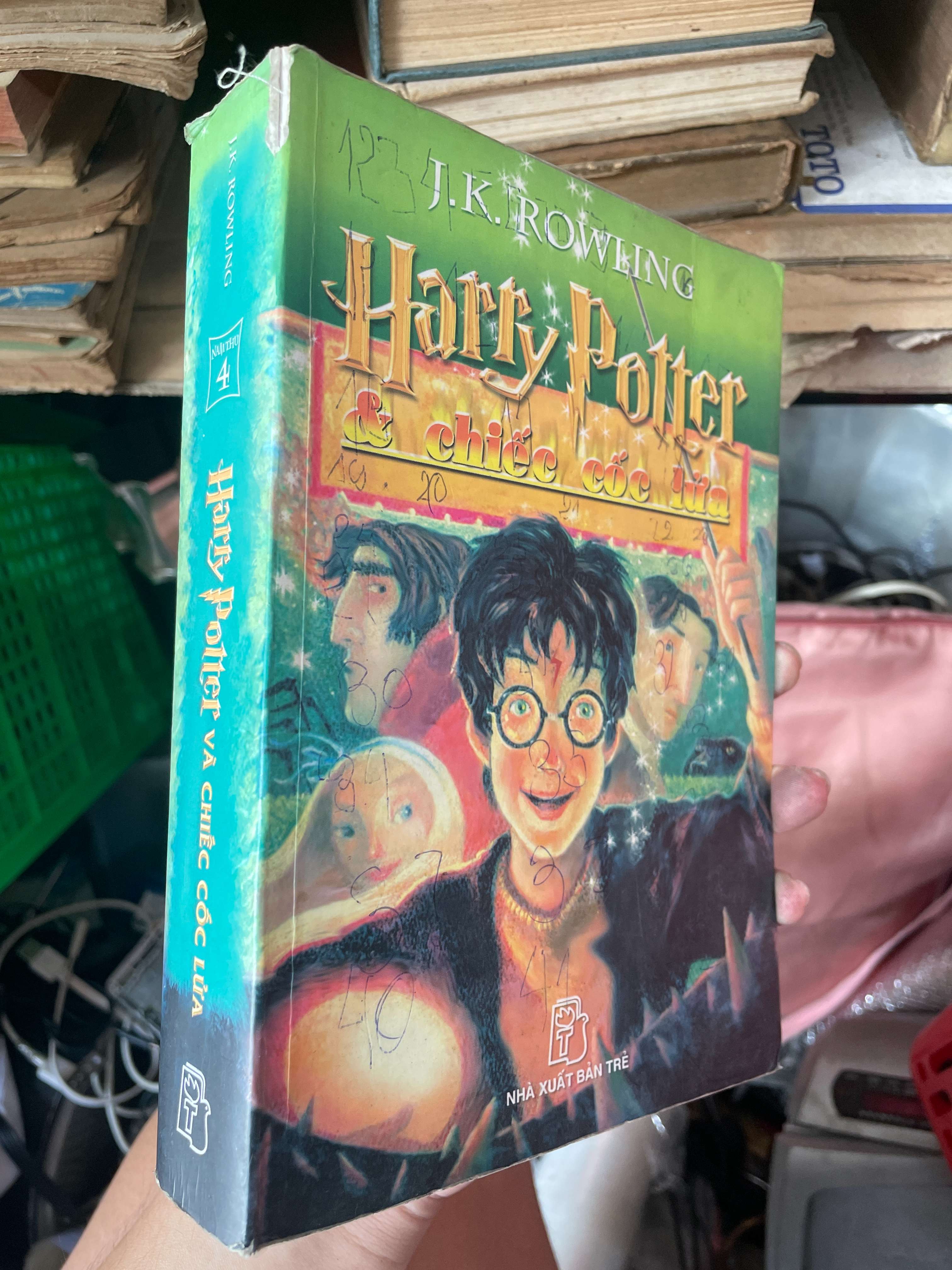Harry Potter Và Chiếc Cốc Lửa - J.K. Rowling (Sách văn học) KSX