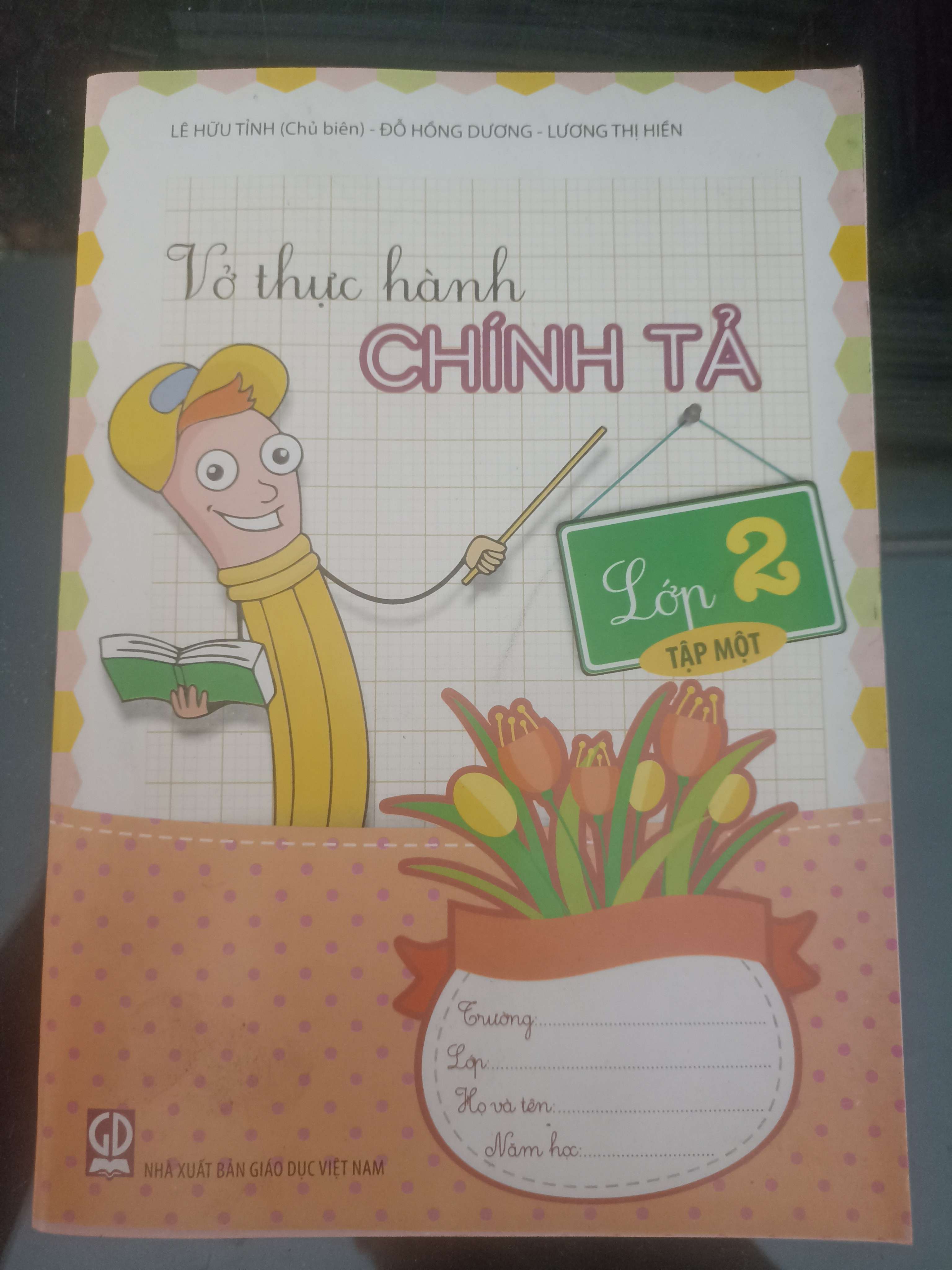 Vở thực hành chính tả lớp 2 tập một 2018 (Sách giáo khoa - giáo trình) VAVO