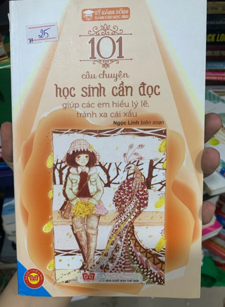 Sách 101 câu chuyện học sinh cần đọc giúp các em hiểu lý lẽ, tránh xa cái xấu (Kiến thức - kỹ năng cho con) TKB