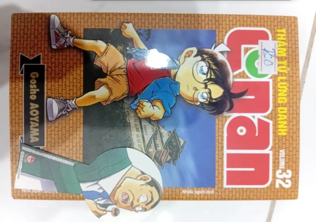 Thám tử lừng danh tập 32 kèm bookmark (Truyện tranh ) TKB