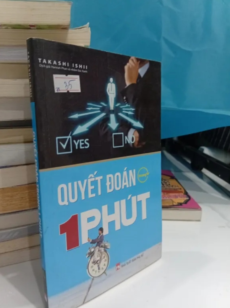 Quyết Đoán Trong 1 Phút - Takashi Ishii (Sách kỹ năng) TKB