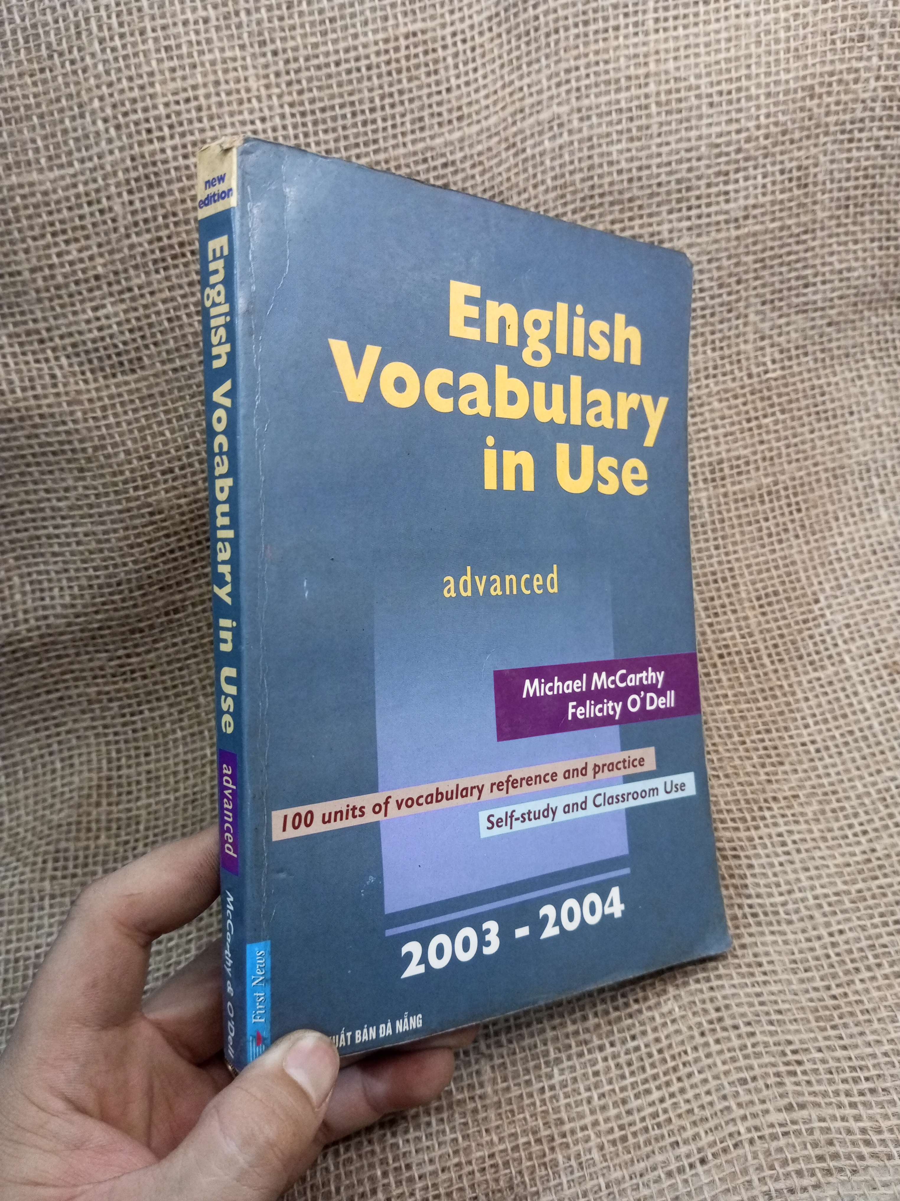 English Vocabulary In Use Advanced - Michael McCarthy, Felicity O'Dell 2003 mới 80% ố (Sách tự học tiếng Anh) HLSC