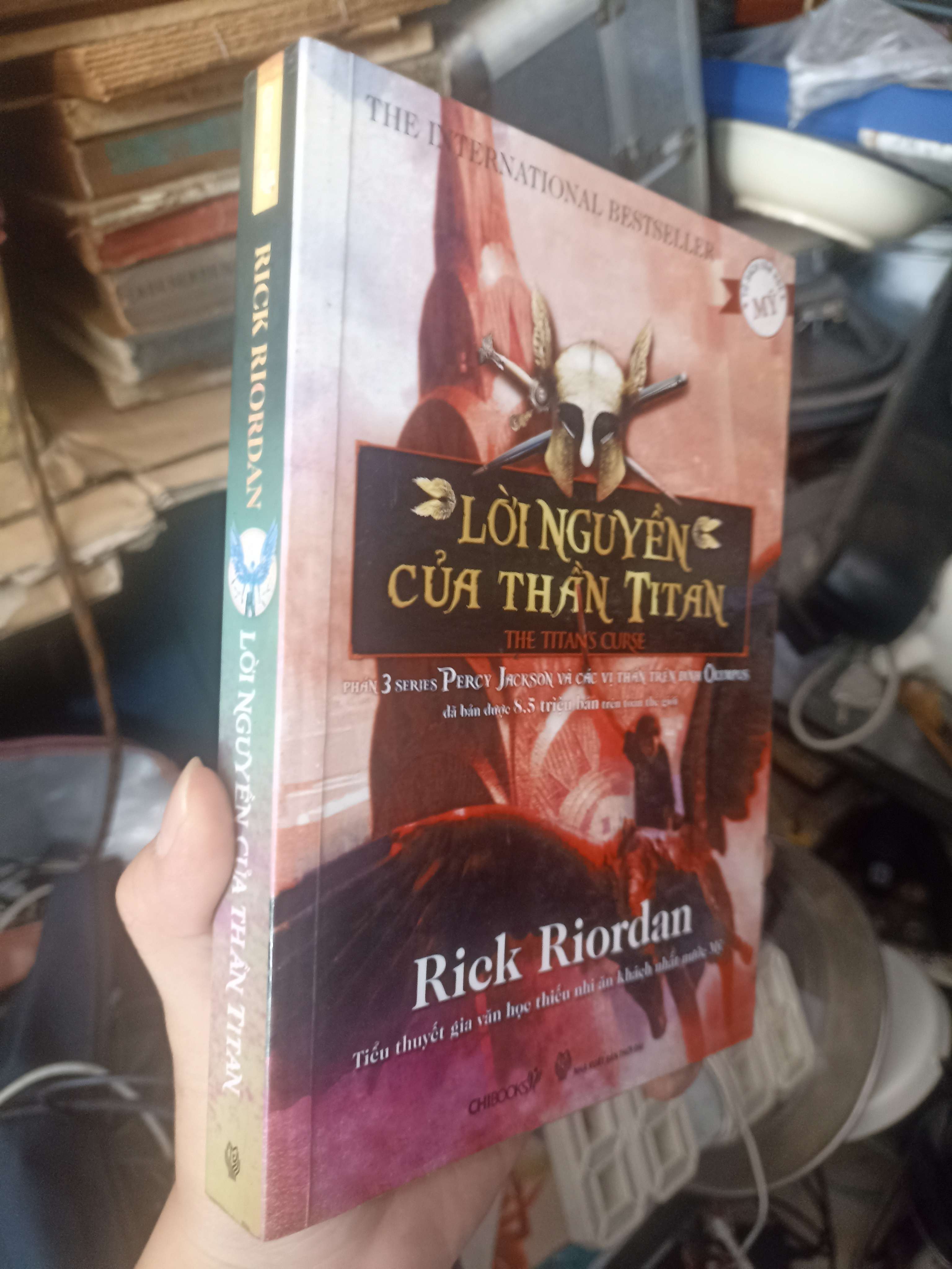 Lời Nguyền Của Thần Titan - Rick Riordan 2009 (Sách văn học) KSX