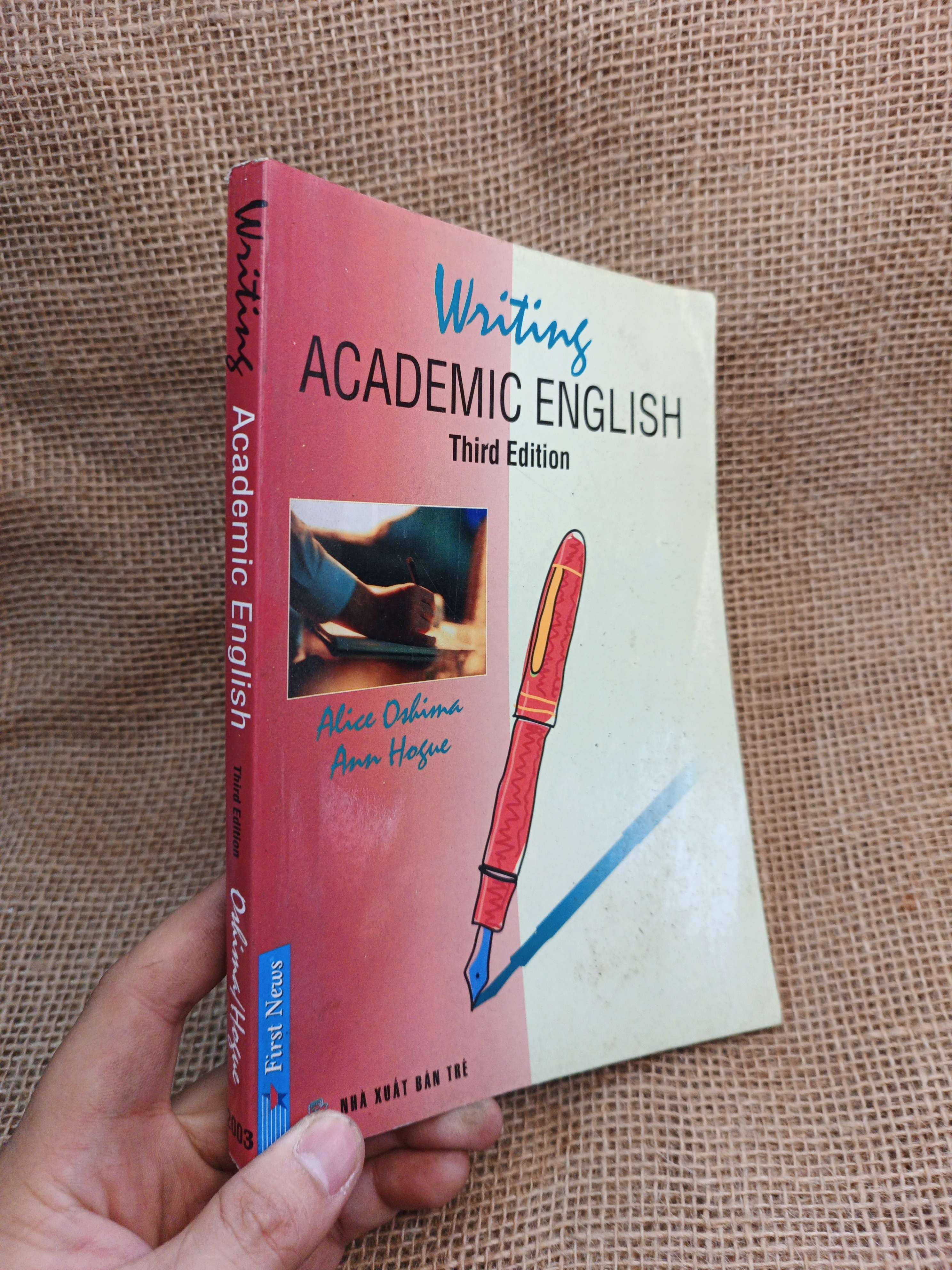 Writing Academic English 3rd Edition - Alice Oshima, Ann Hogue 2008 mới 80% ố (Sách tự học tiếng Anh) HLSC