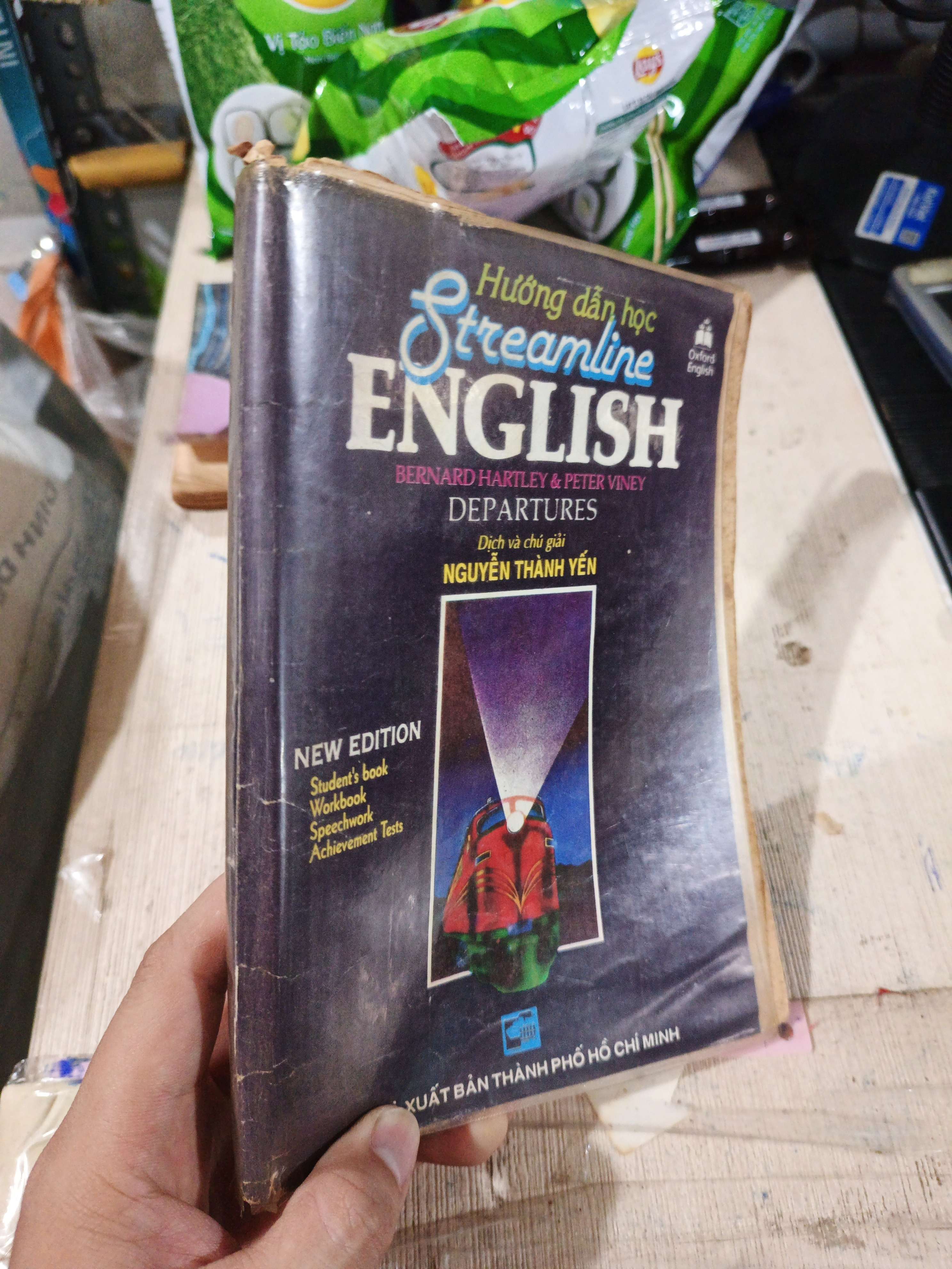 Hướng Dẫn Học Streamline English Departures New Edition - Bernard Hartley, Peter Viney mới 70% bung gáy, ố (Sách tự học tiếng Anh) HLSC