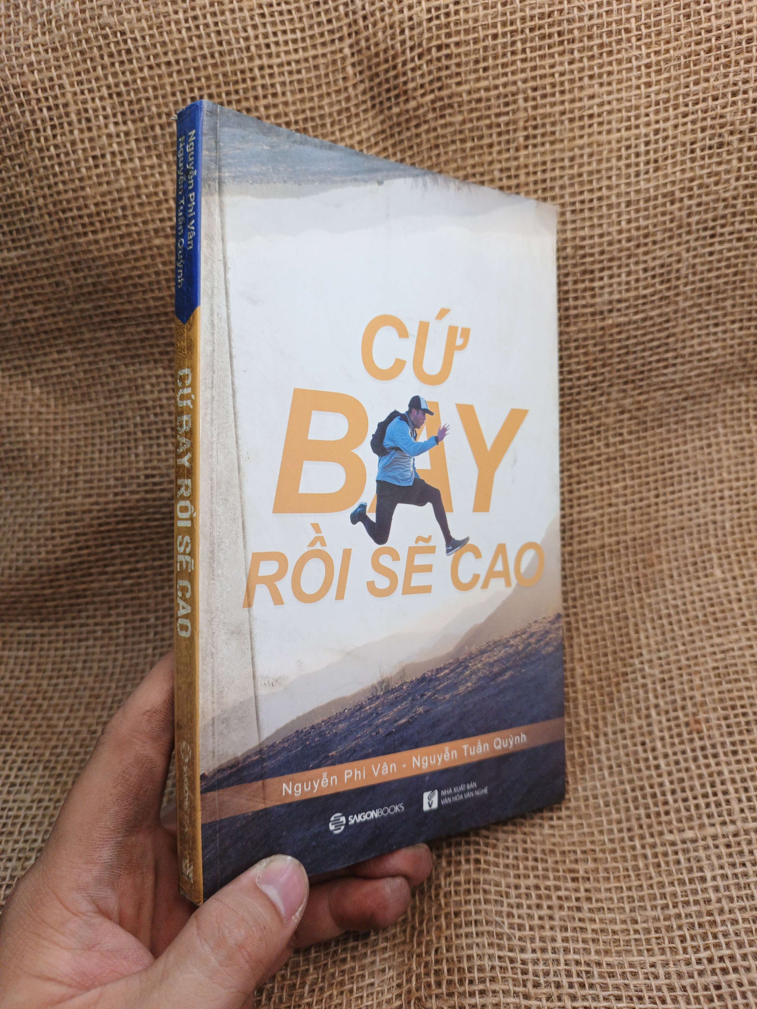 Cứ Bay Rồi Sẽ Cao - Nguyễn Phi Vân, Nguyễn Tuấn Quỳnh 2018 mới 80% ẫm ố (Sách văn học) HLSC