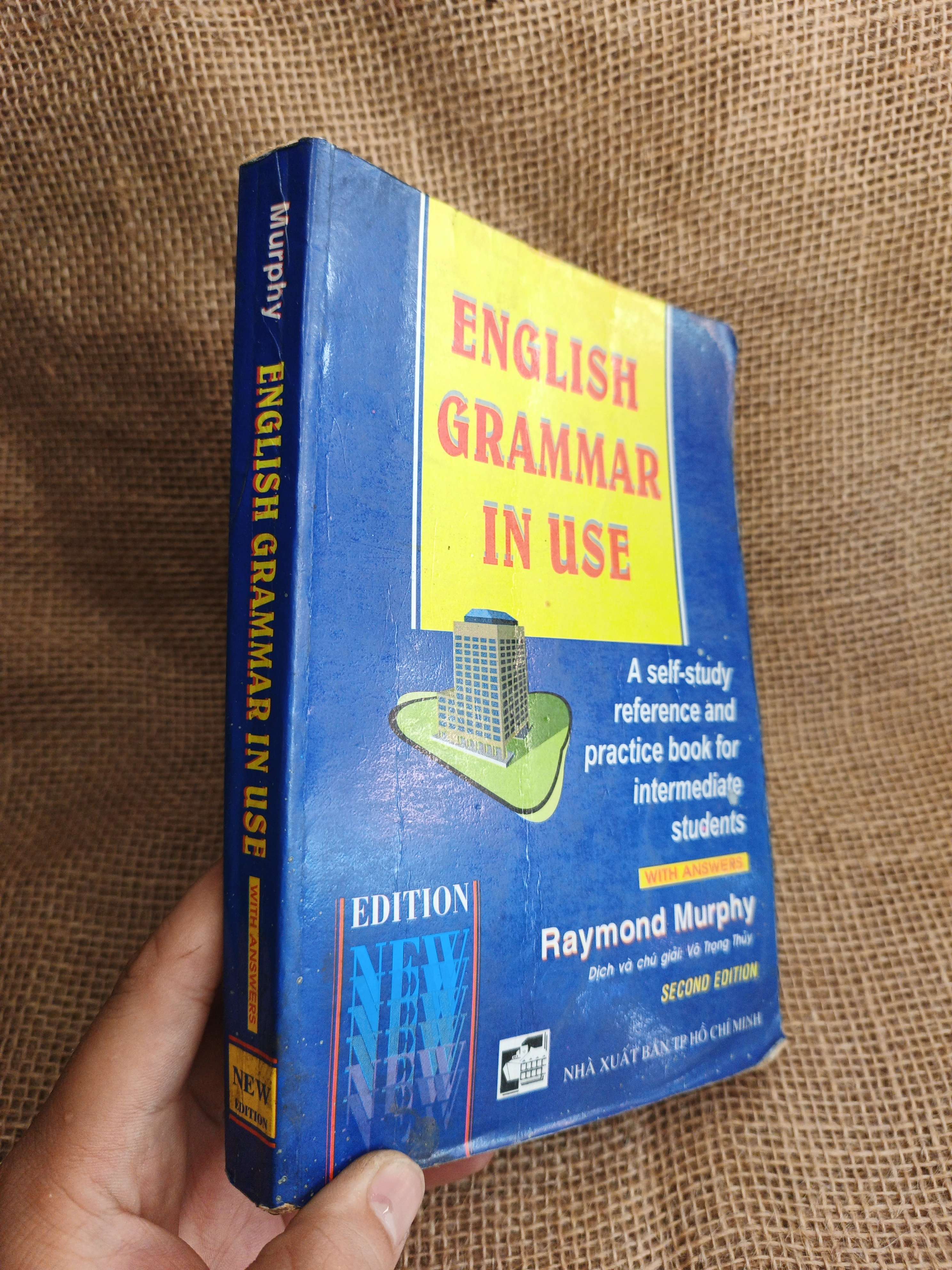 English Grammar In Use 2nd Edition - Raymond Murphy 2000 mới 80% ố bung vài trang (Sách tự học tiếng Anh) HLSC