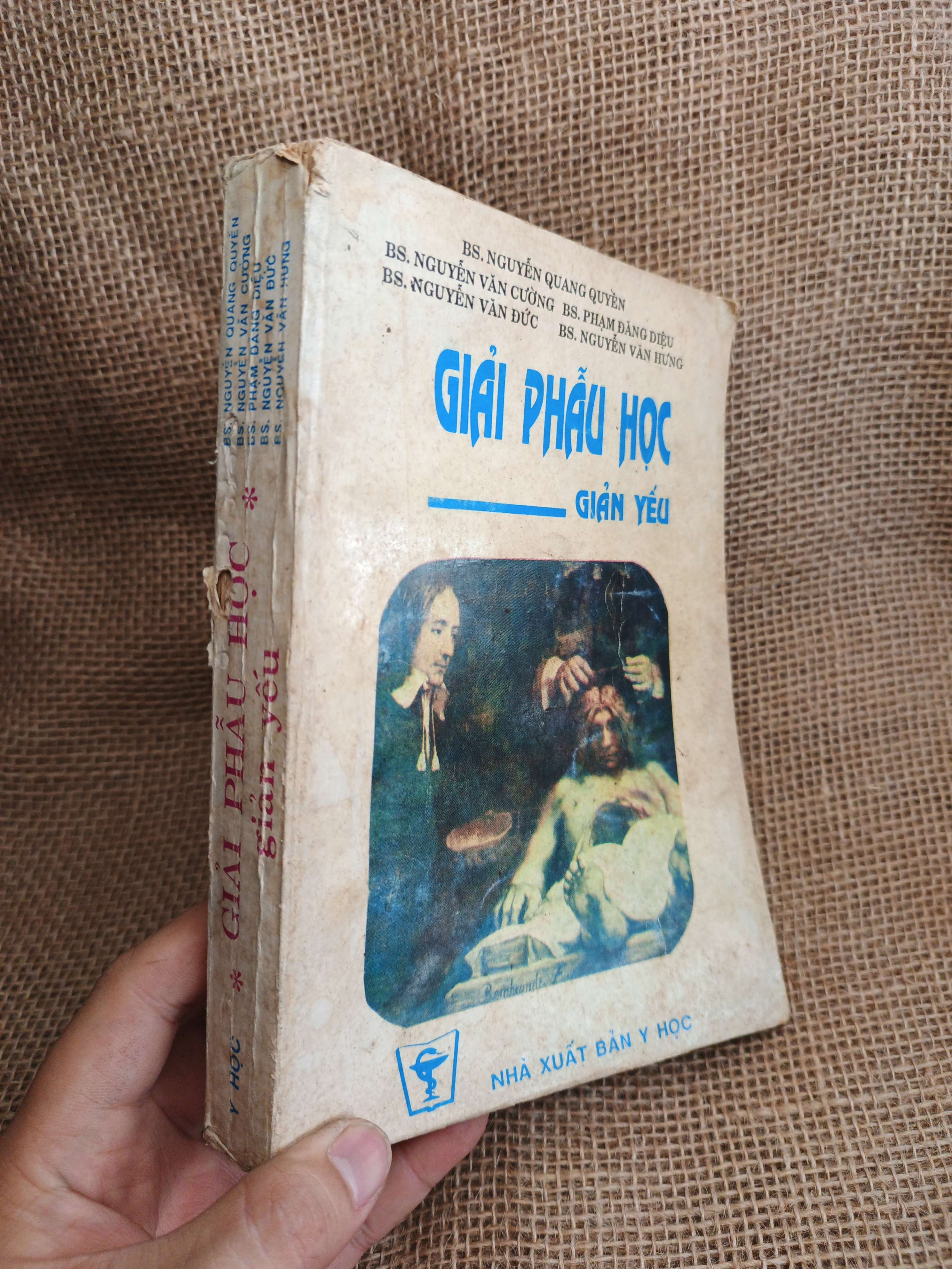 Giải Phẫu Học Giản Yếu - Nguyễn Quang Quyền, Nguyễn Văn Cường, Phạm Đăng Diệu, Nguyễn Văn Hưng, Nguyễn Văn Đức 1997 mới 80% ố (Sách Y học - Sức khỏe - Thể thao) HLSC
