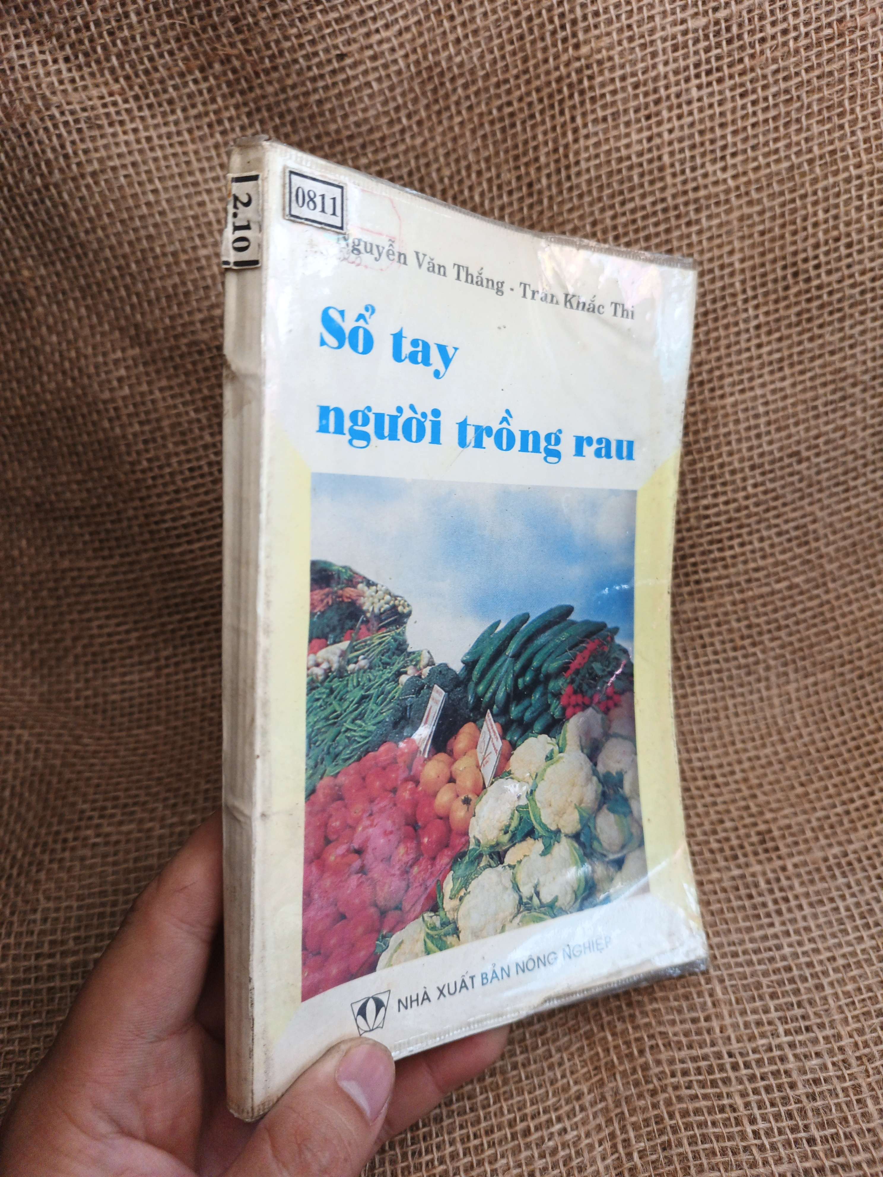 Sổ Tay Người Trồng Rau - Nguyễn Văn Thắng, Trần Khắc Thi 1996 mới 80% ố nhẹ (Sách kỹ năng) HLSC