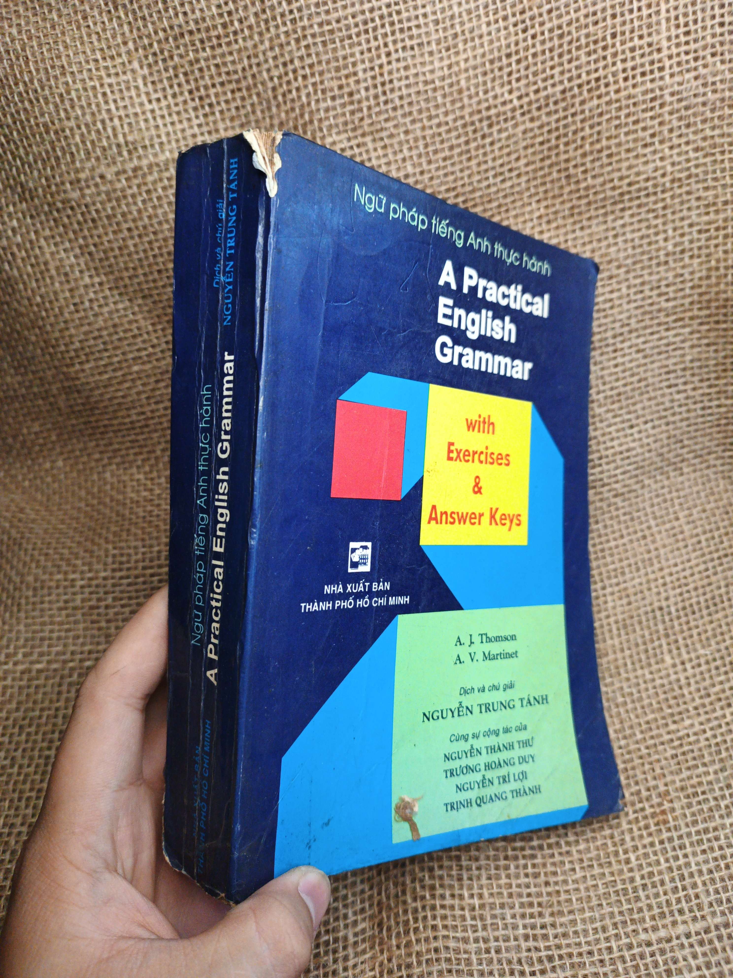 A Practical English Grammar With Exercises & Answer Keys - Ngữ Pháp Tiếng Anh Thực Hành - A. J. Thomson, A. V. Martinet 1996 mới 80% ố (Sách tự học tiếng Anh) HLSC