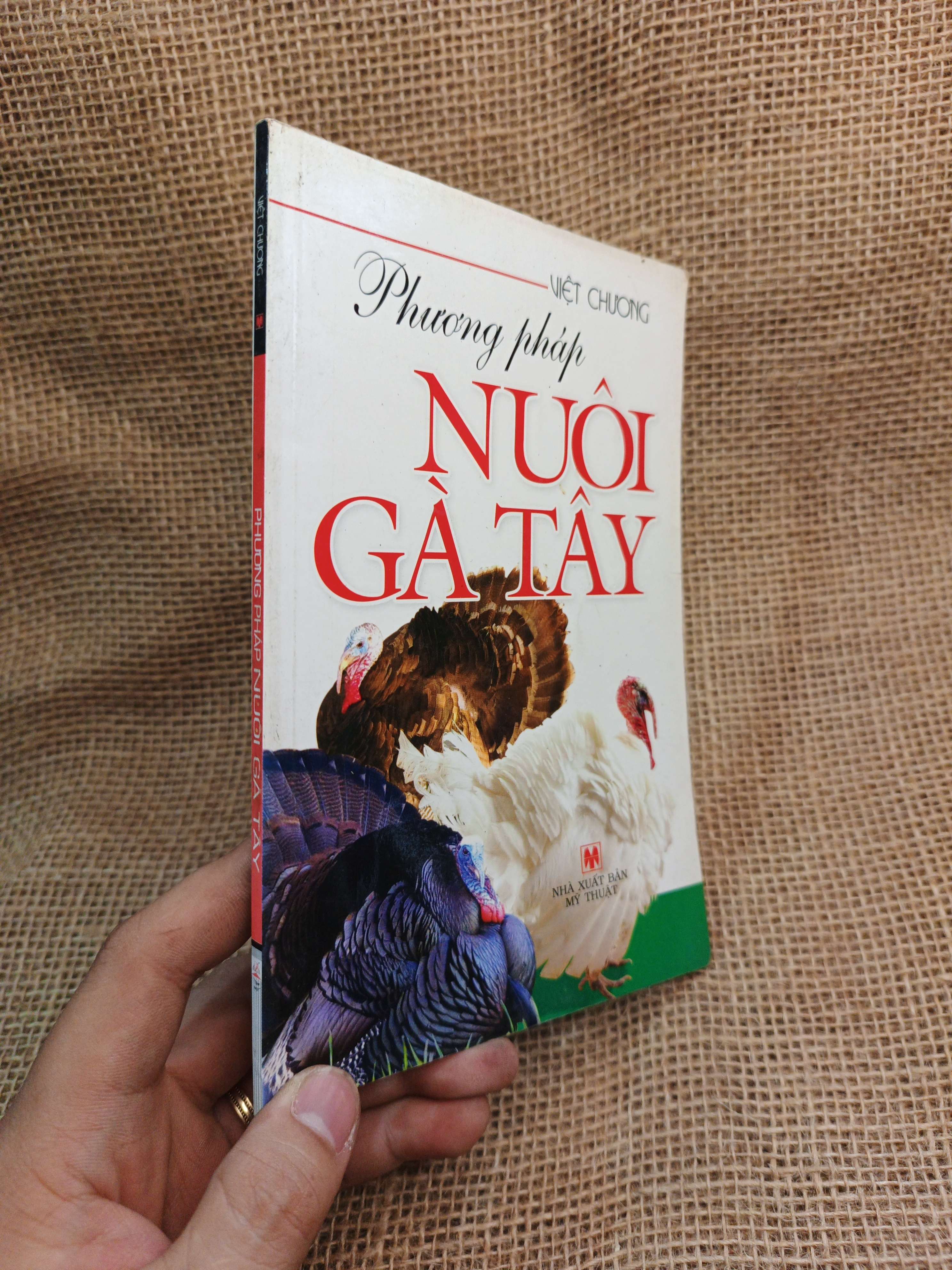 Phương Pháp Nuôi Gà Tây - Việt Chương 2009 mới 80% ố (Sách kỹ năng) HLSC