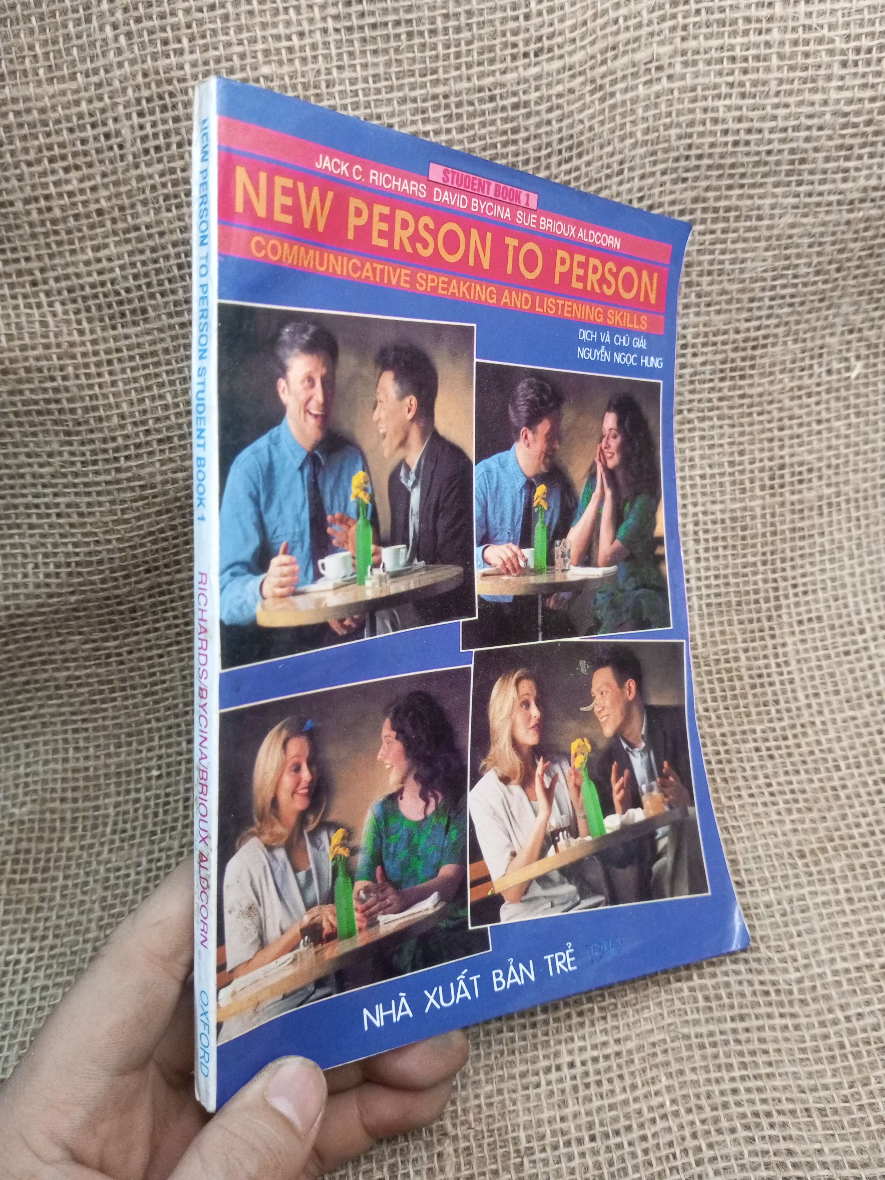 New Person To Person Student Book 1 - Jack C. Richards, David Bycina, Sue Brioux Aldcorn 1998 mới 80% (Sách tự học tiếng Anh) HLSC