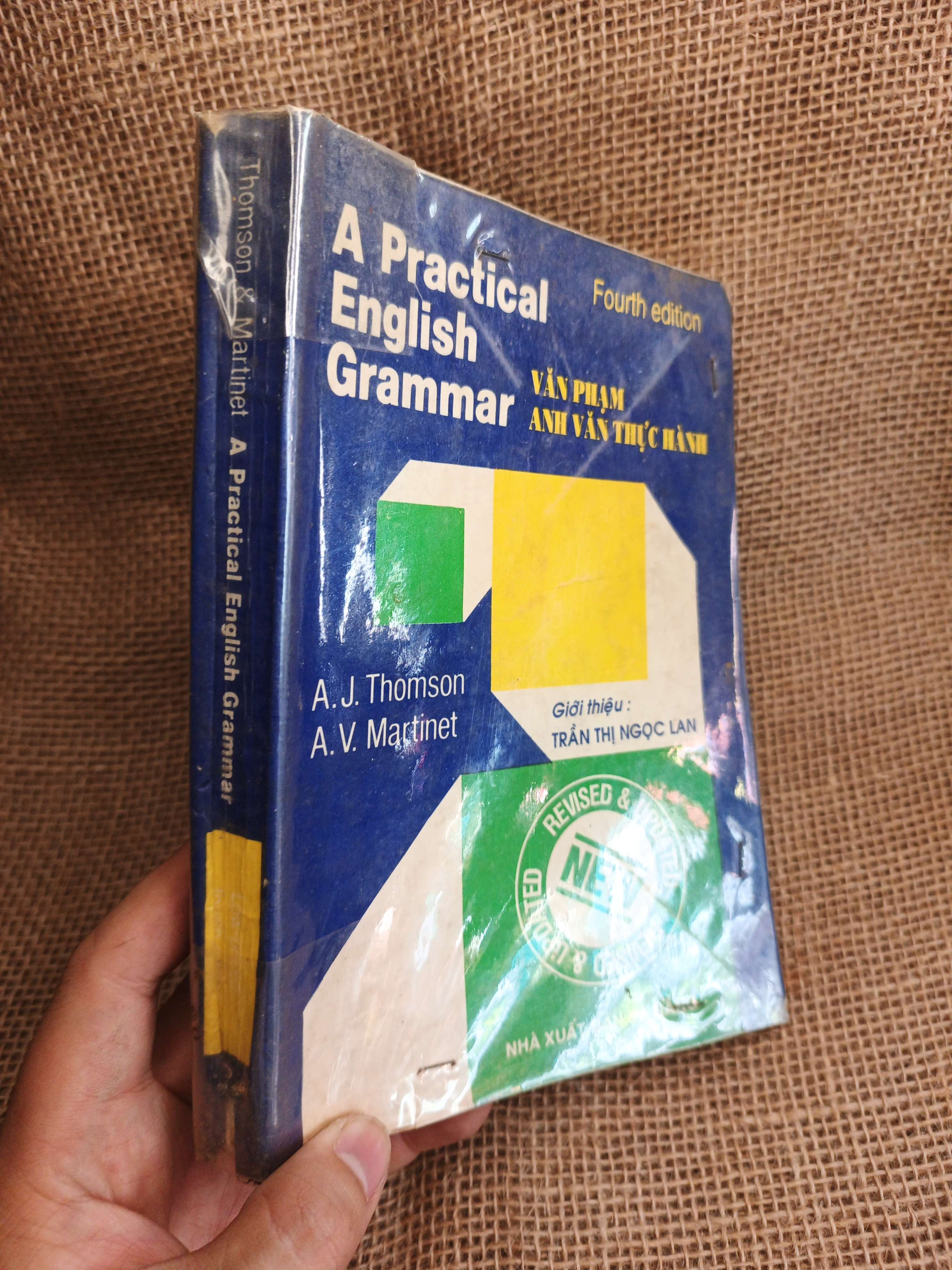 A Practical English Grammar 4th Edition - Văn Phạm Anh Văn Thực Hành - A. J. Thomson, A. V. Martinet 1998 mới 80% ố (Sách tự học tiếng Anh) HLSC