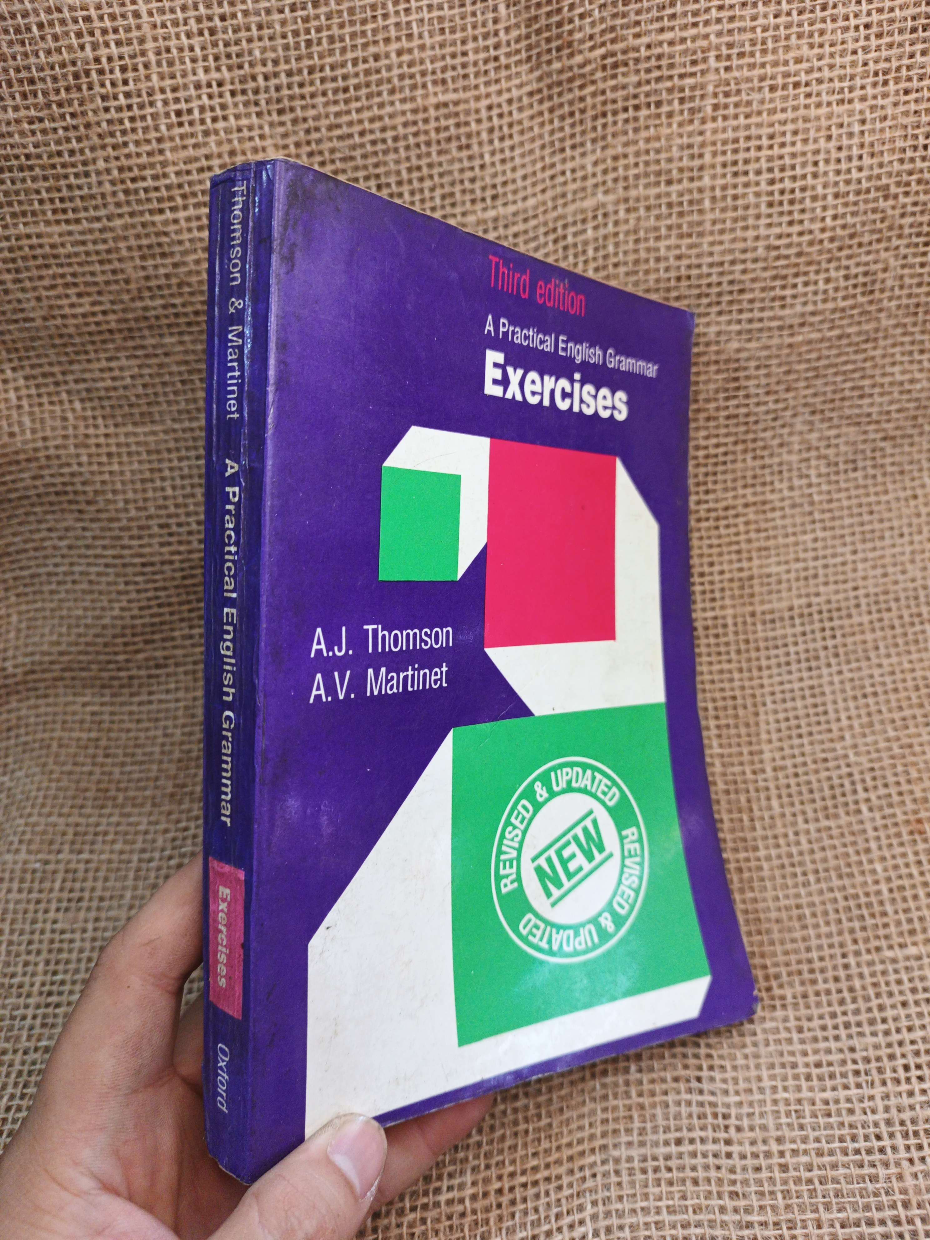 A Practical English Grammar Exercises 3rd Edition - A. J. Thomson, A. V. Martinet mới 80% ố (Sách tự học tiếng Anh) HLSC