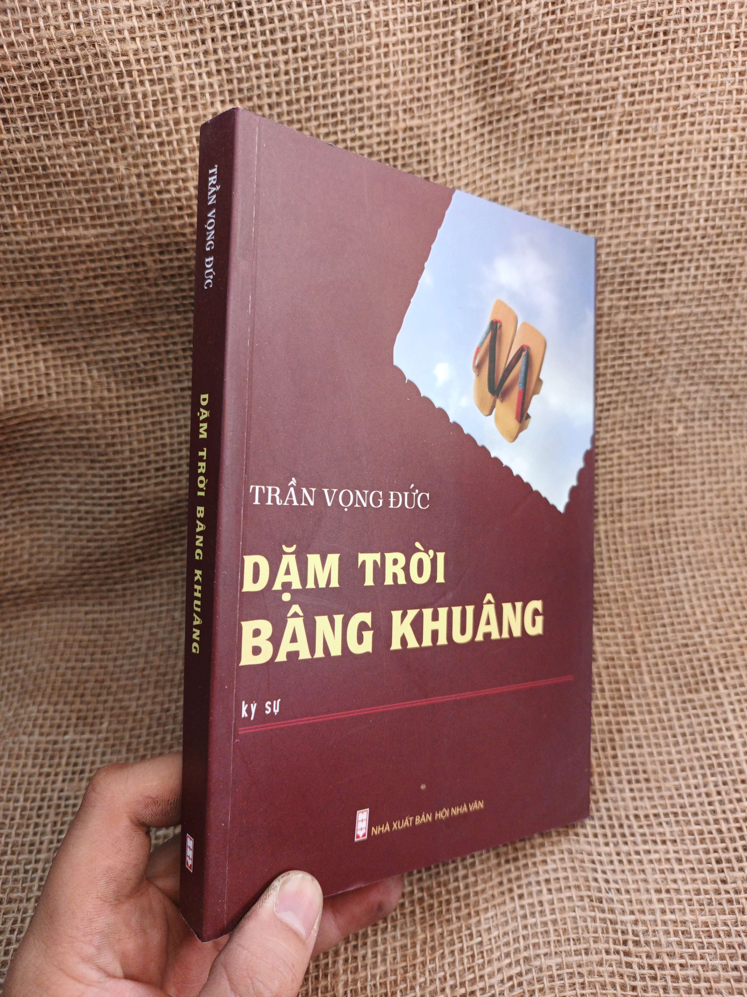 Dặm Trời Bâng Khuâng - Trần Vọng Đức 2022 mới 90% (Sách văn học) HLSC