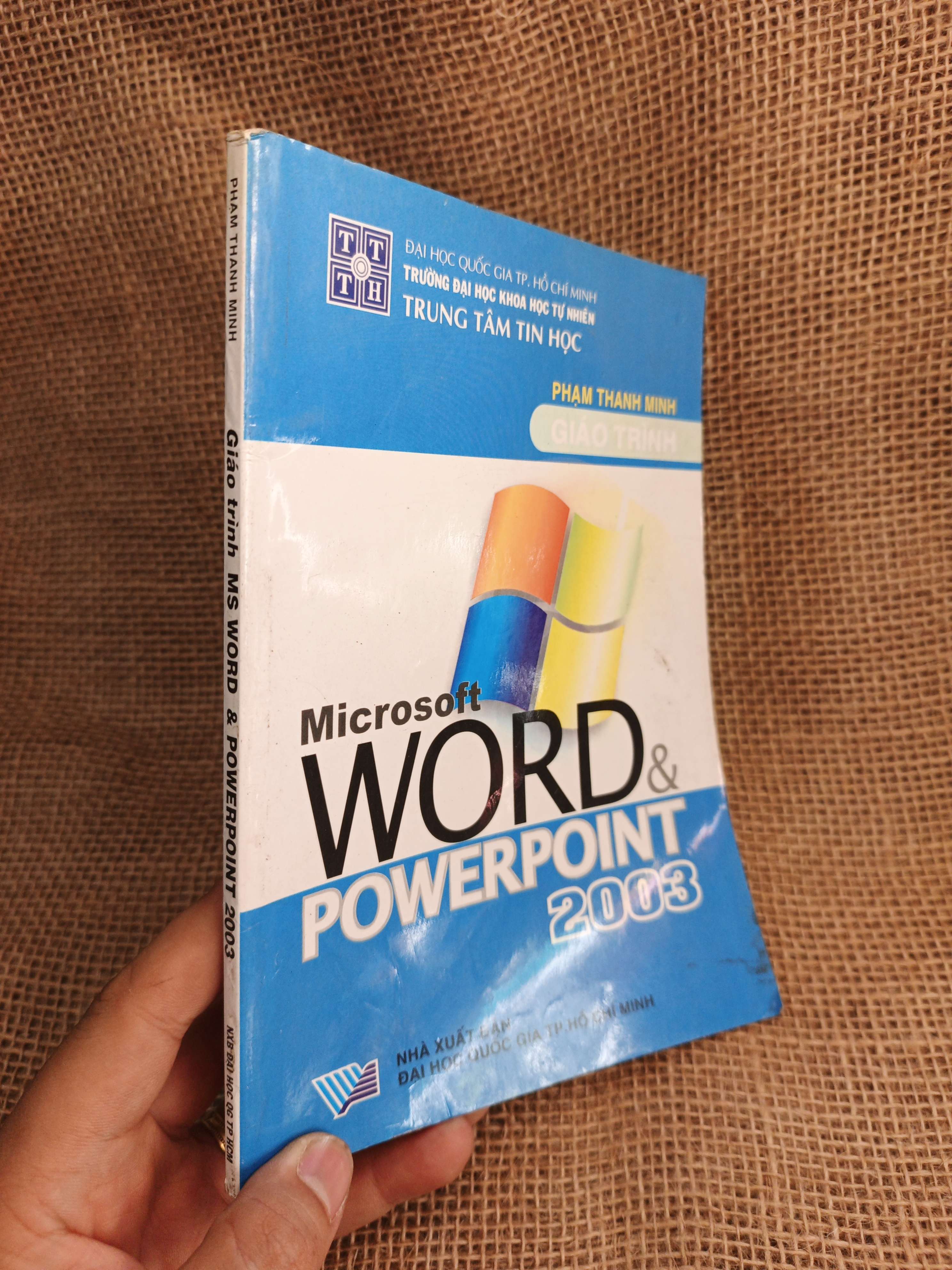 Giáo Trình Microsoft Word & PowerPoint 2003 - Phạm Thanh Minh 2007 mới 80% (Sách kỹ năng) HLSC