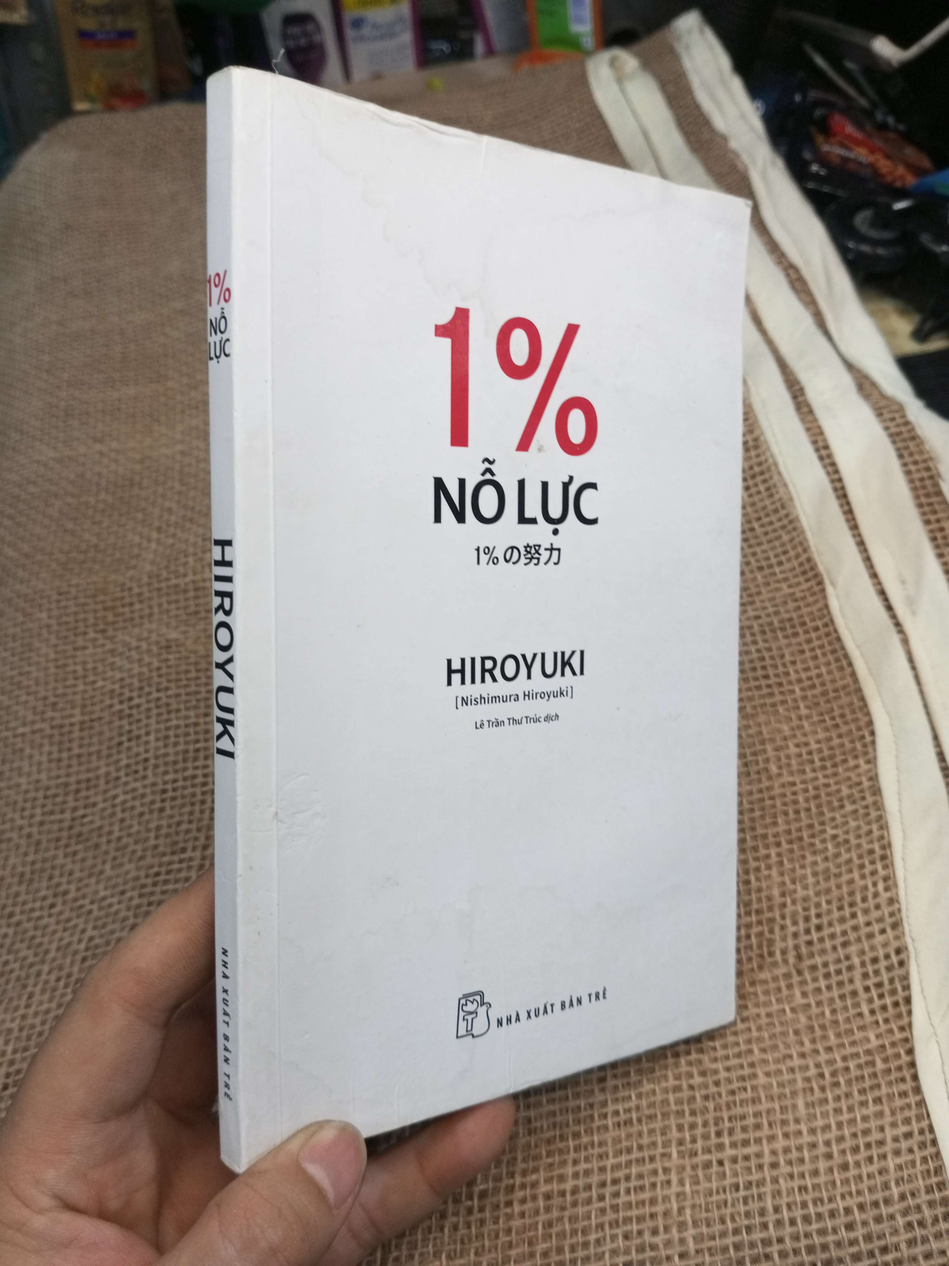 1% Nỗ Lực - Hiroyuki 2023 mới 80% ẫm (Sách văn học) HMT