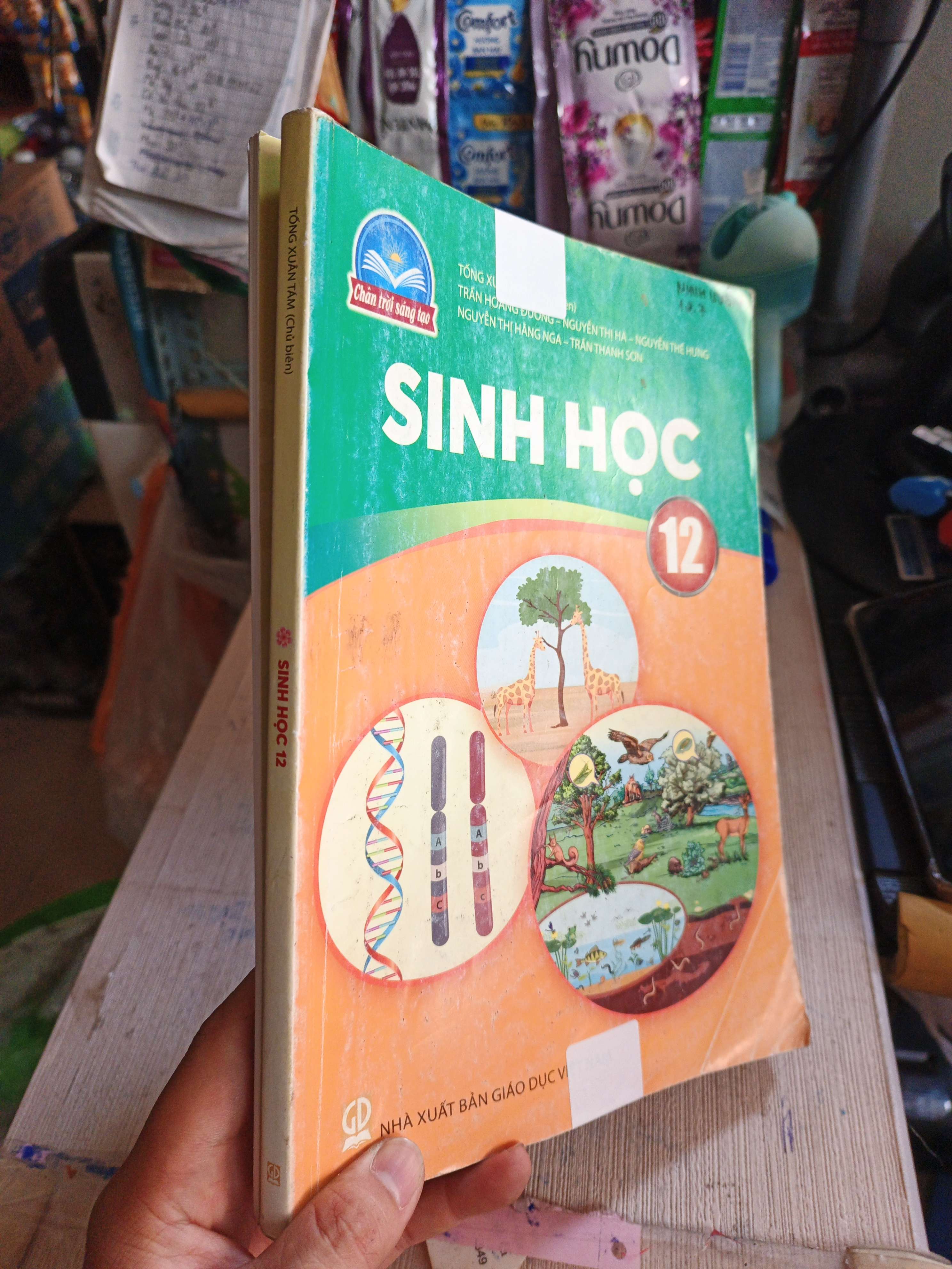 2 cuốn sinh học 12 + Chuyên đề Chân trời sáng tạo (Giáo khoa) HLSC
