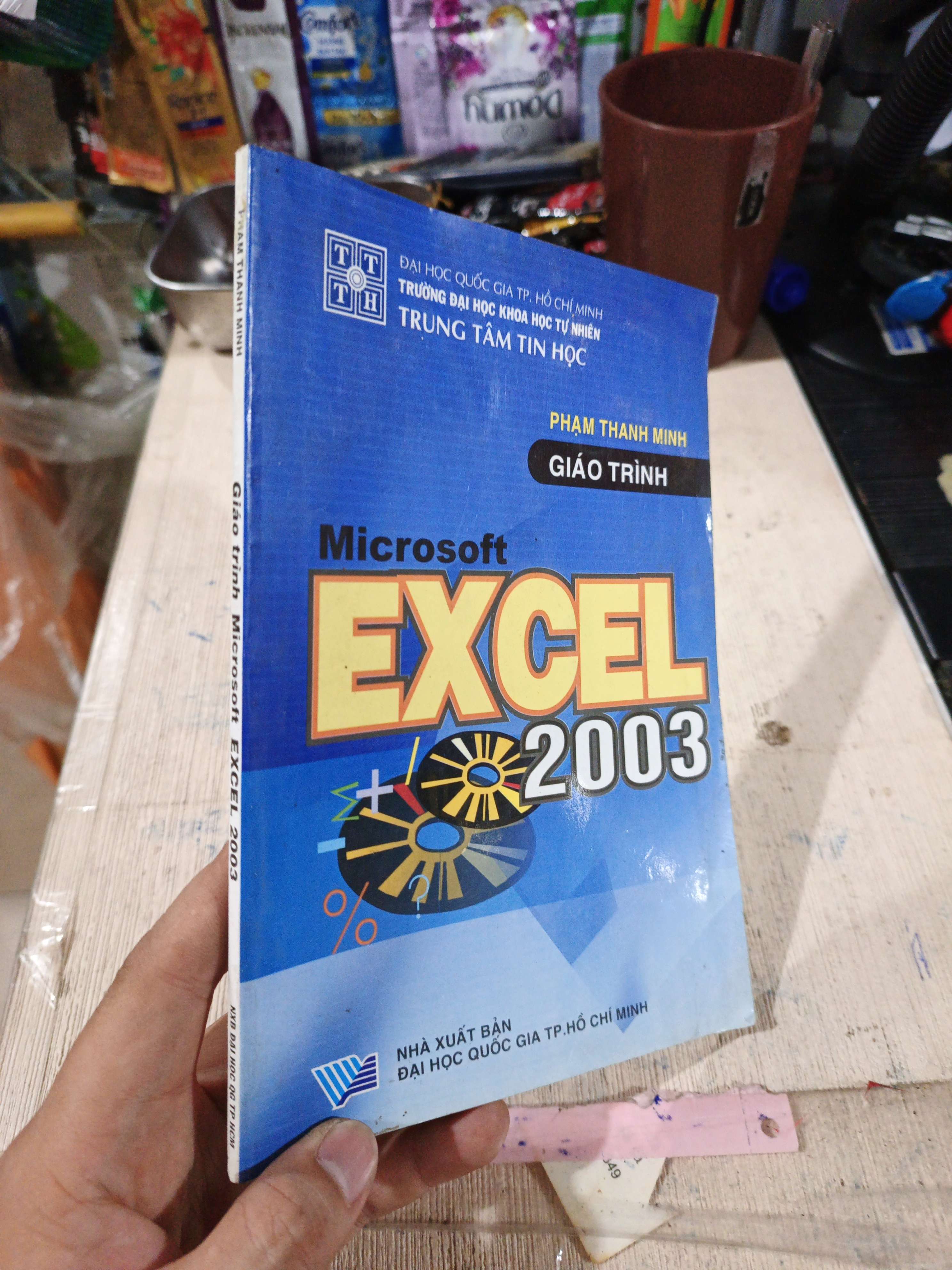 Giáo Trình Microsoft Excel 2003 - Phạm Thanh Minh 2007 mới 80% (Sách giáo khoa - giáo trình) HLSC