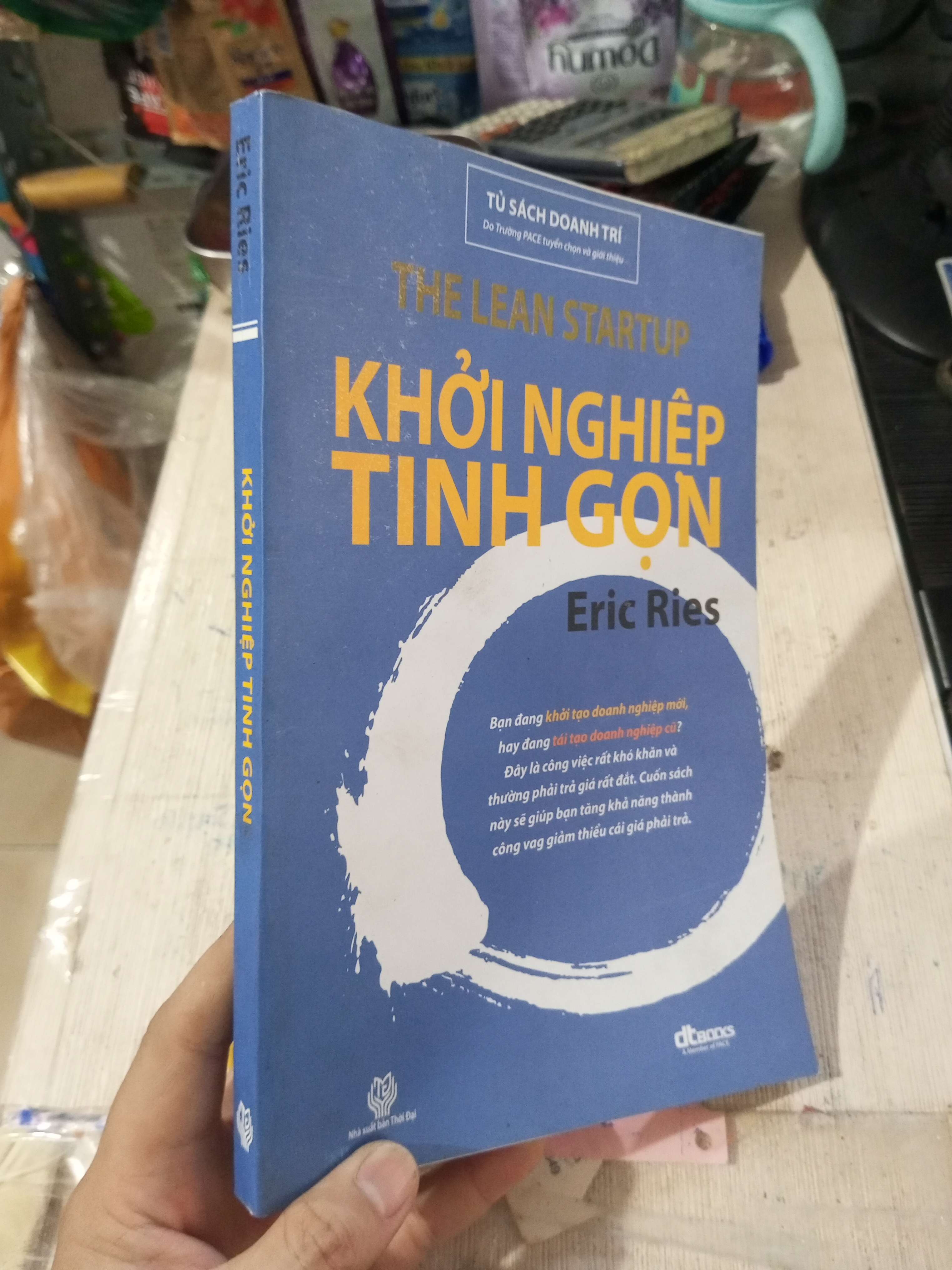 The Lean Startup Khởi Nghiệp Tinh Gọn - Eric Ries sách in (Sách kinh tế - tài chính - chứng khoán) HLSC