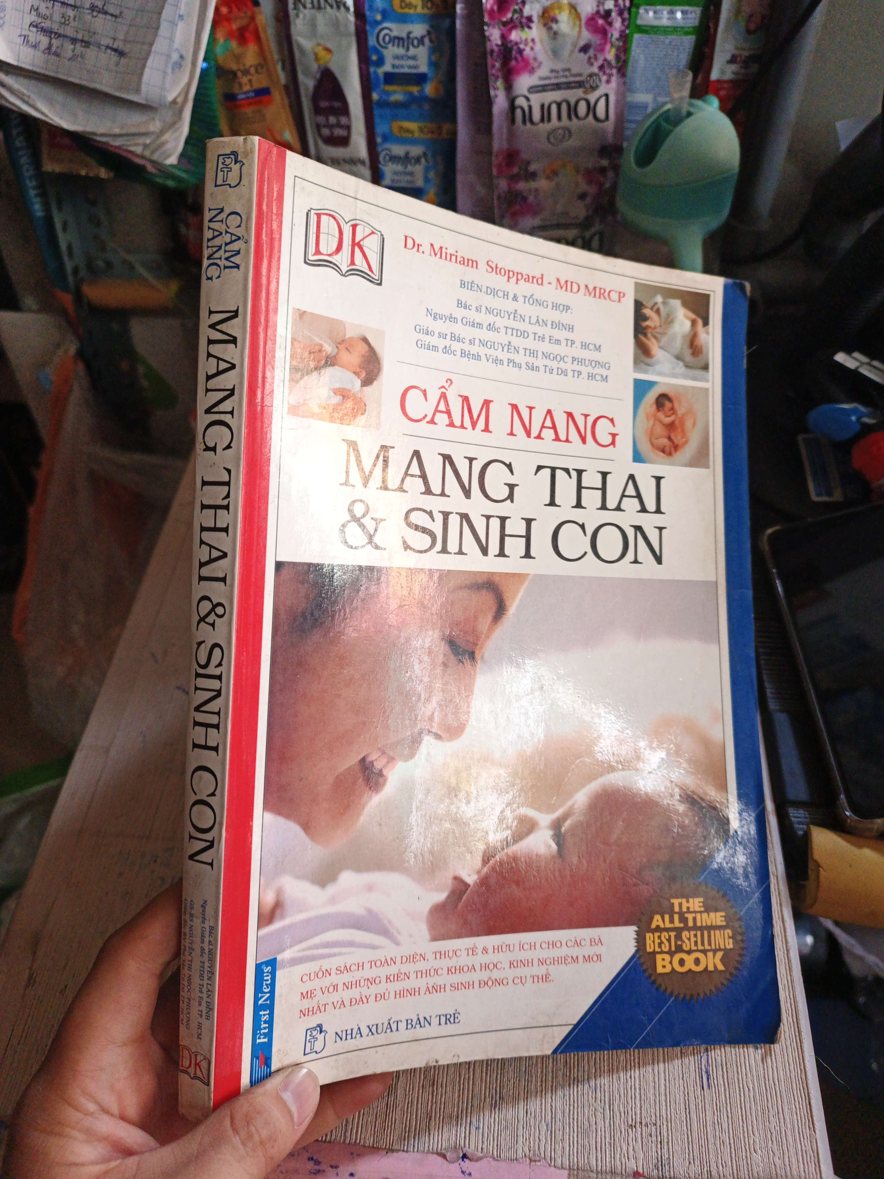 Cẩm Nang Mang Thai & Sinh Con - Miriam Stoppard 2006 mới 80% ố (Sách làm cha mẹ) HLSC