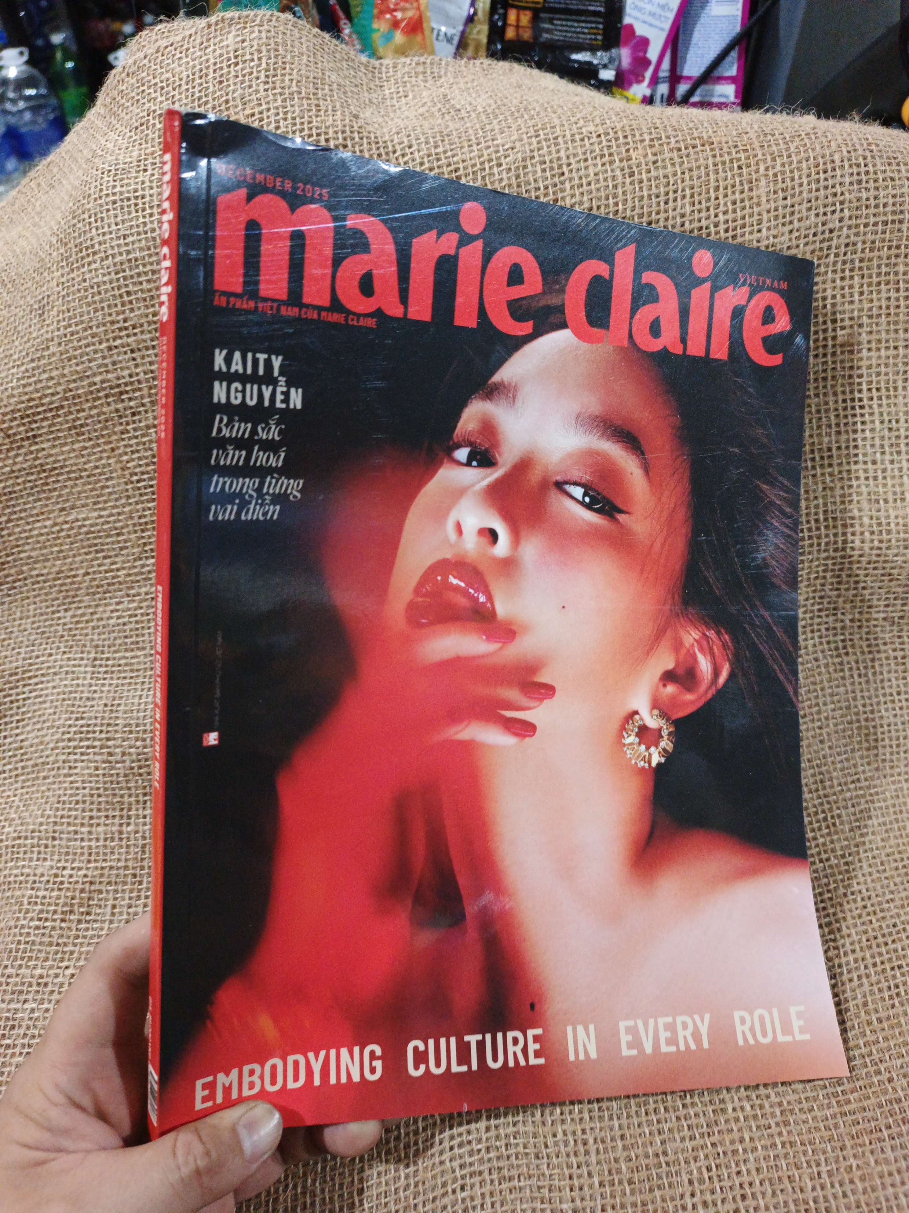 Marie Claire December 2025 Kaity Nguyễn Embodying Culture In Every Role mới 90% (Tạp chí) HMT