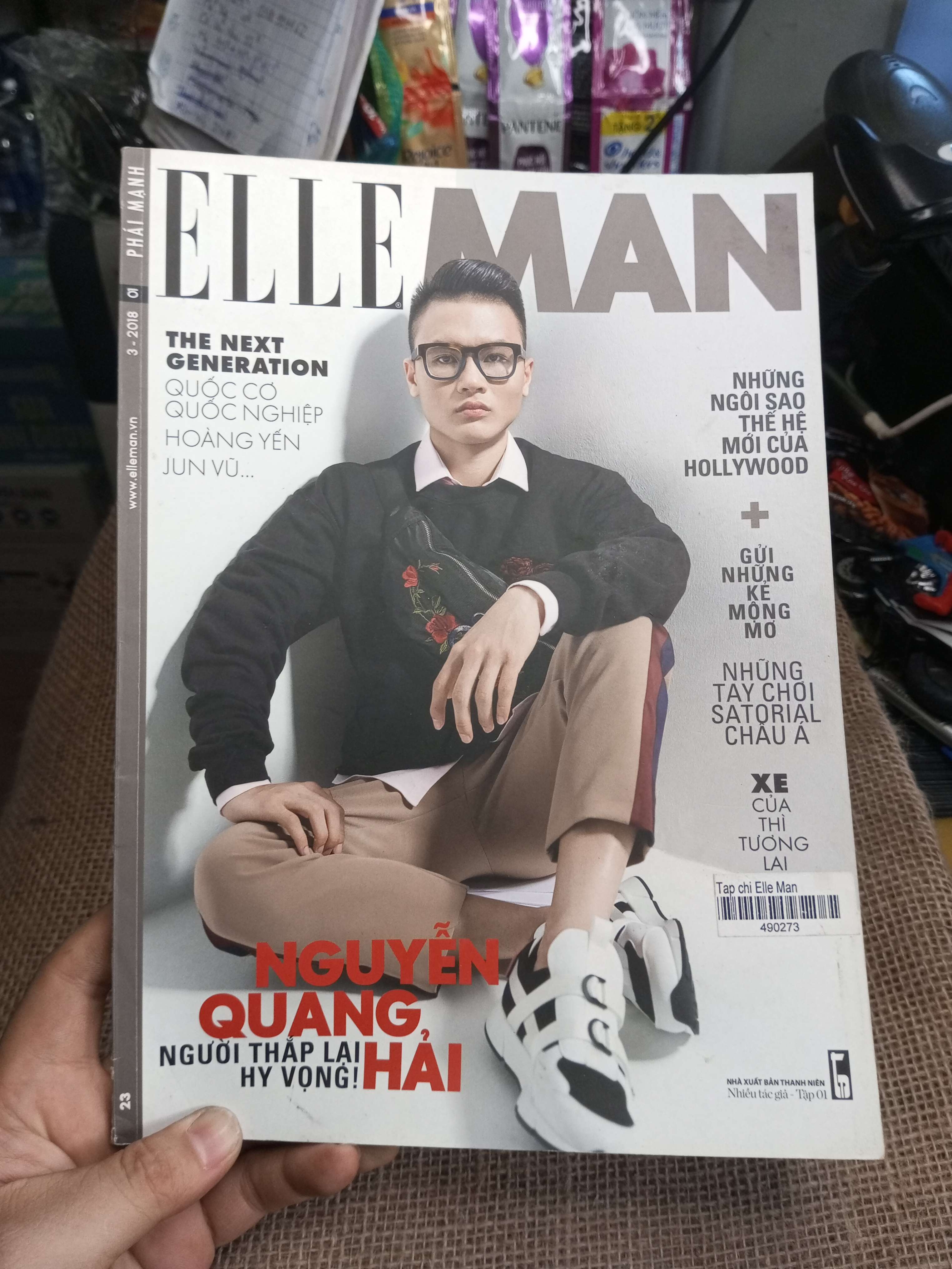 Phái Mạnh Elle Man Số 23 - Nguyễn Quang Hải - Người Thắp Lại Hy Vọng! (Tạp chí) HMT