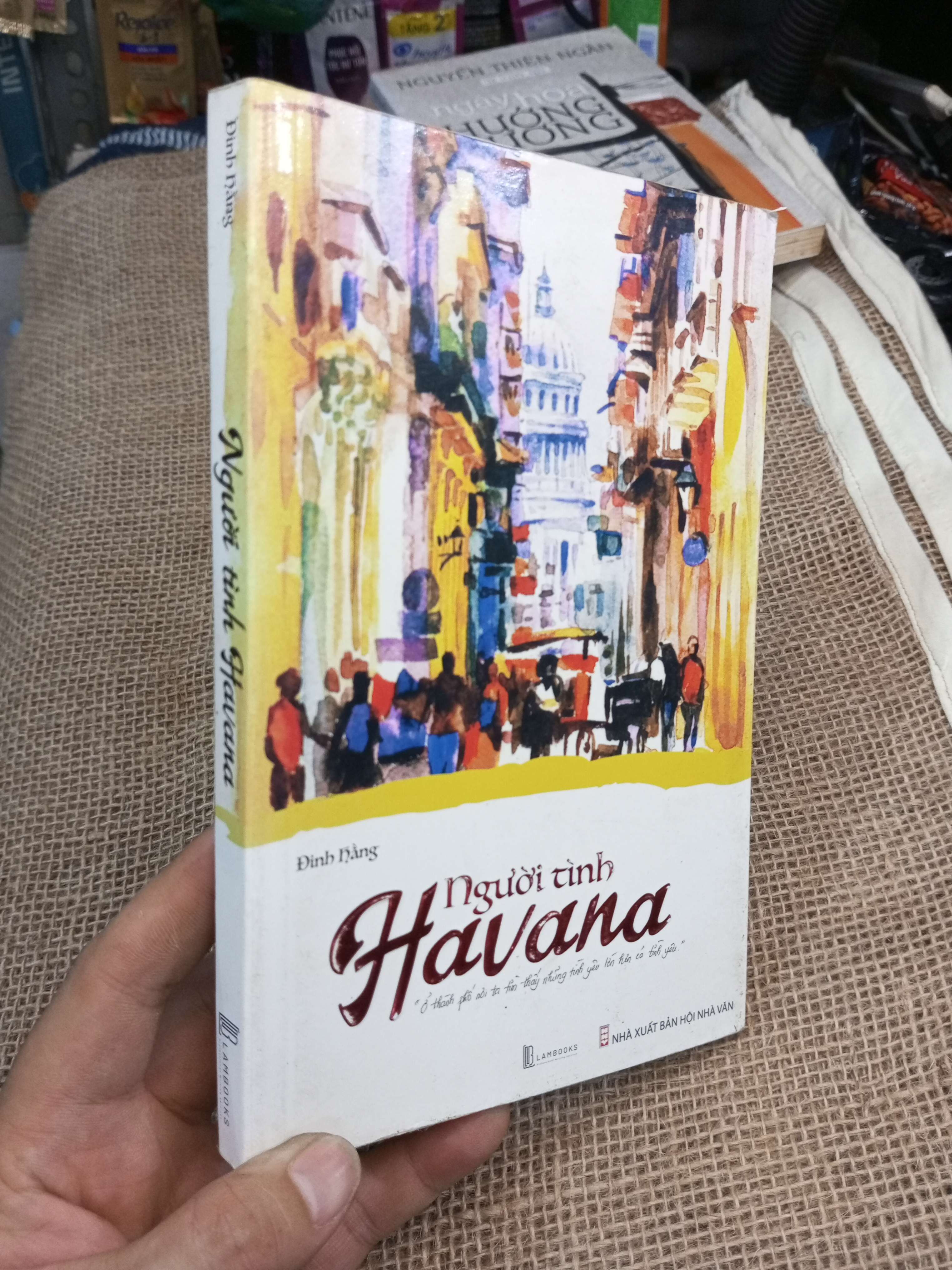 Người Tình Havana - Đinh Hằng 2020 mới 80% ố nhẹ (Sách văn học) HMT