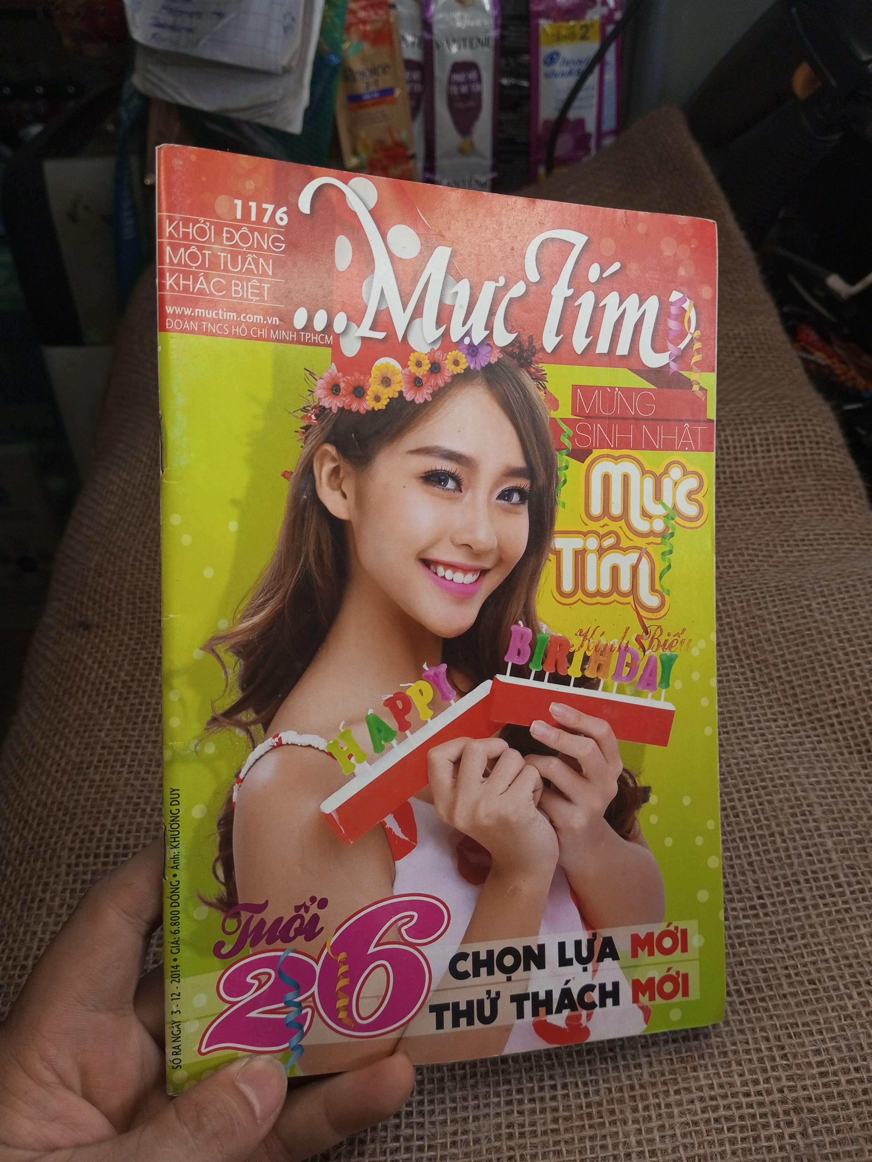 Mực Tím Số 1176 - Mừng Sinh Nhật Mực Tím Tuổi 26 - Chọn Lựa Mới Thử Thách Mới (Tạp chí) HMT