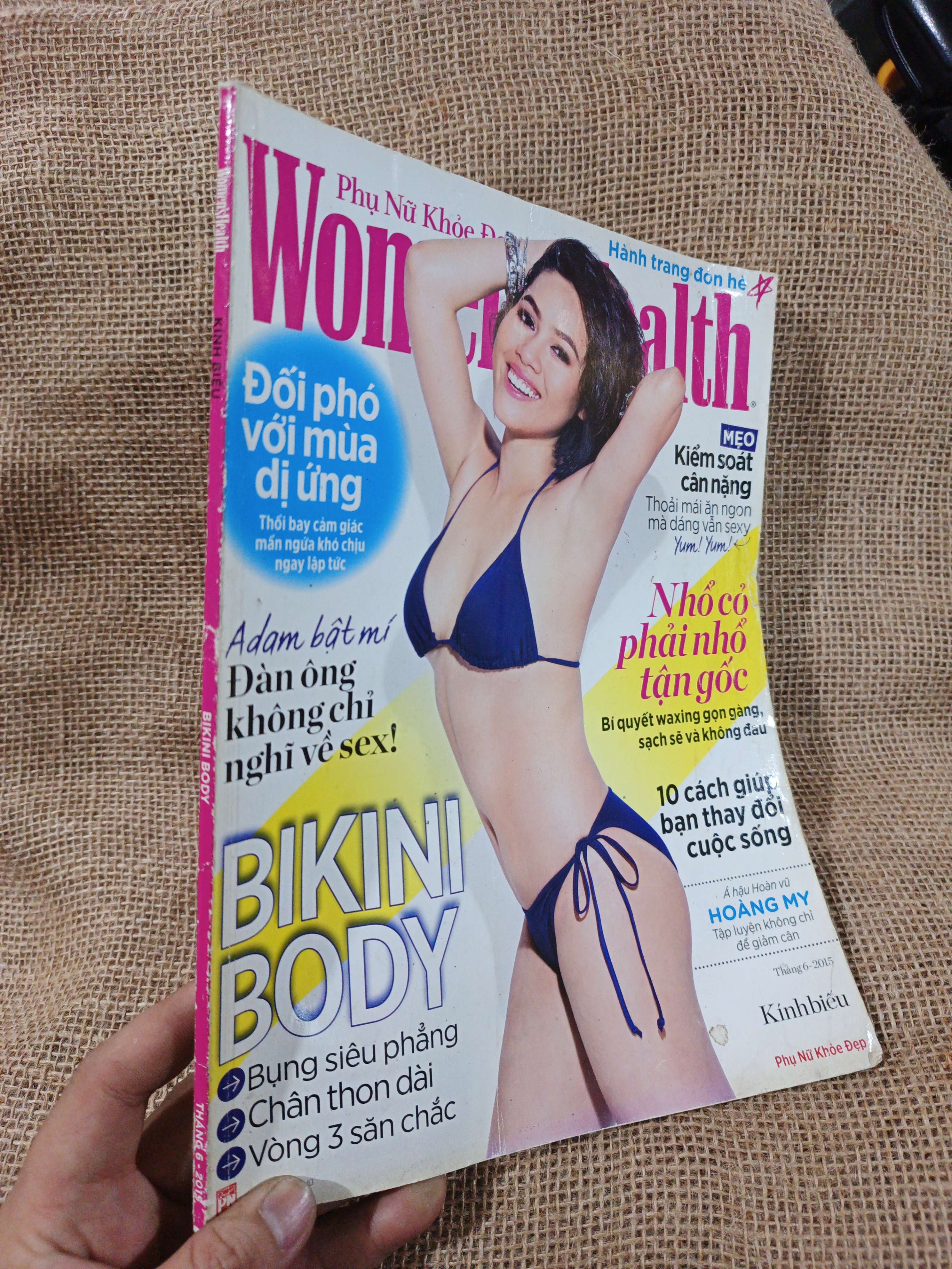 Women's Health - Phụ Nữ Khỏe Đẹp - Bikin Body Bụng Siêu Phẳng Chân Thon Dài mới 80% nhăn bìa (Tạp chí) HMT