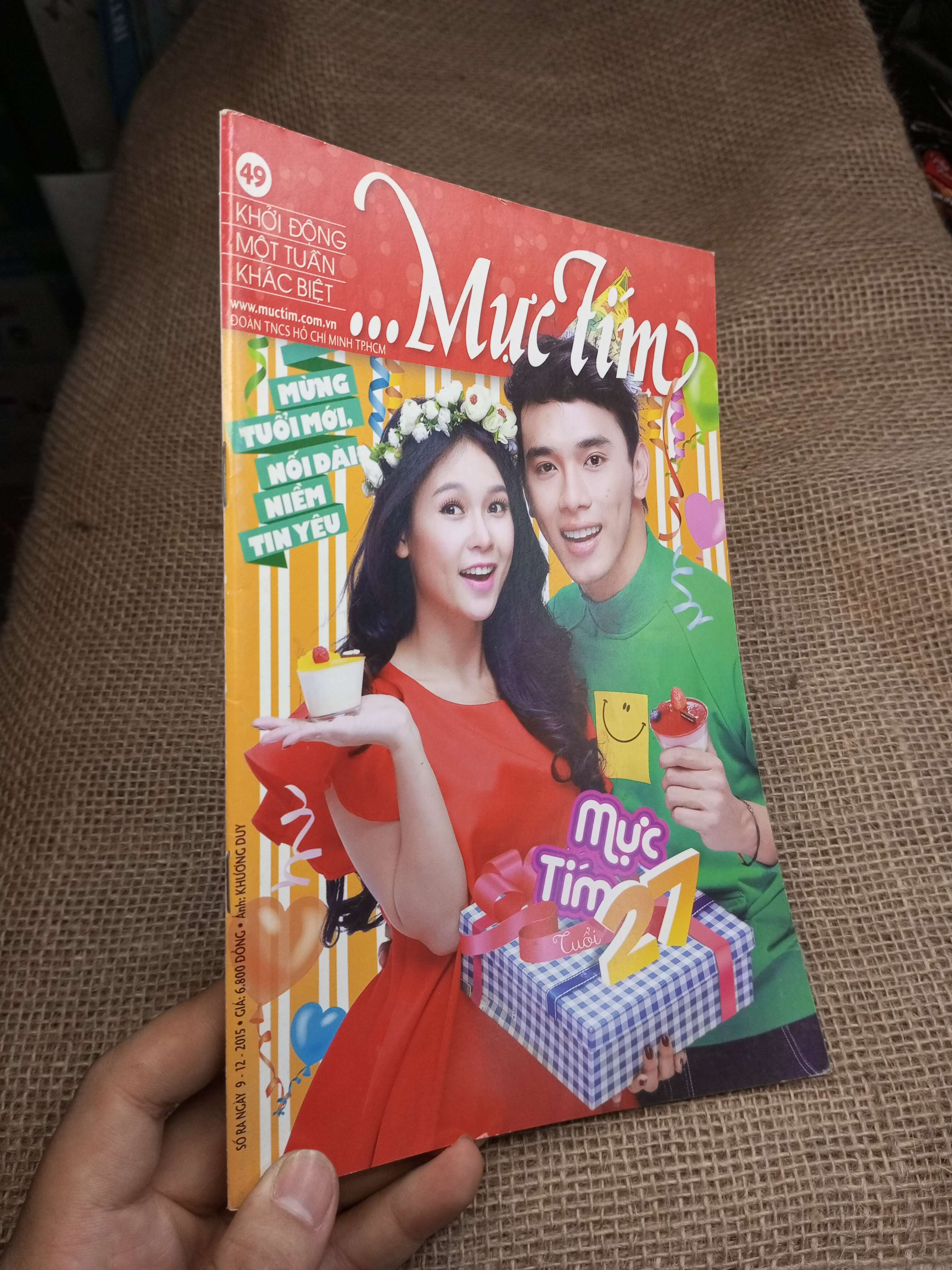 Mực Tím Số 49 - Mừng Tuổi Mới, Nối Dài Niềm Tin Yêu - Mực Tím 27 Tuổi (Tạp chí) HMT