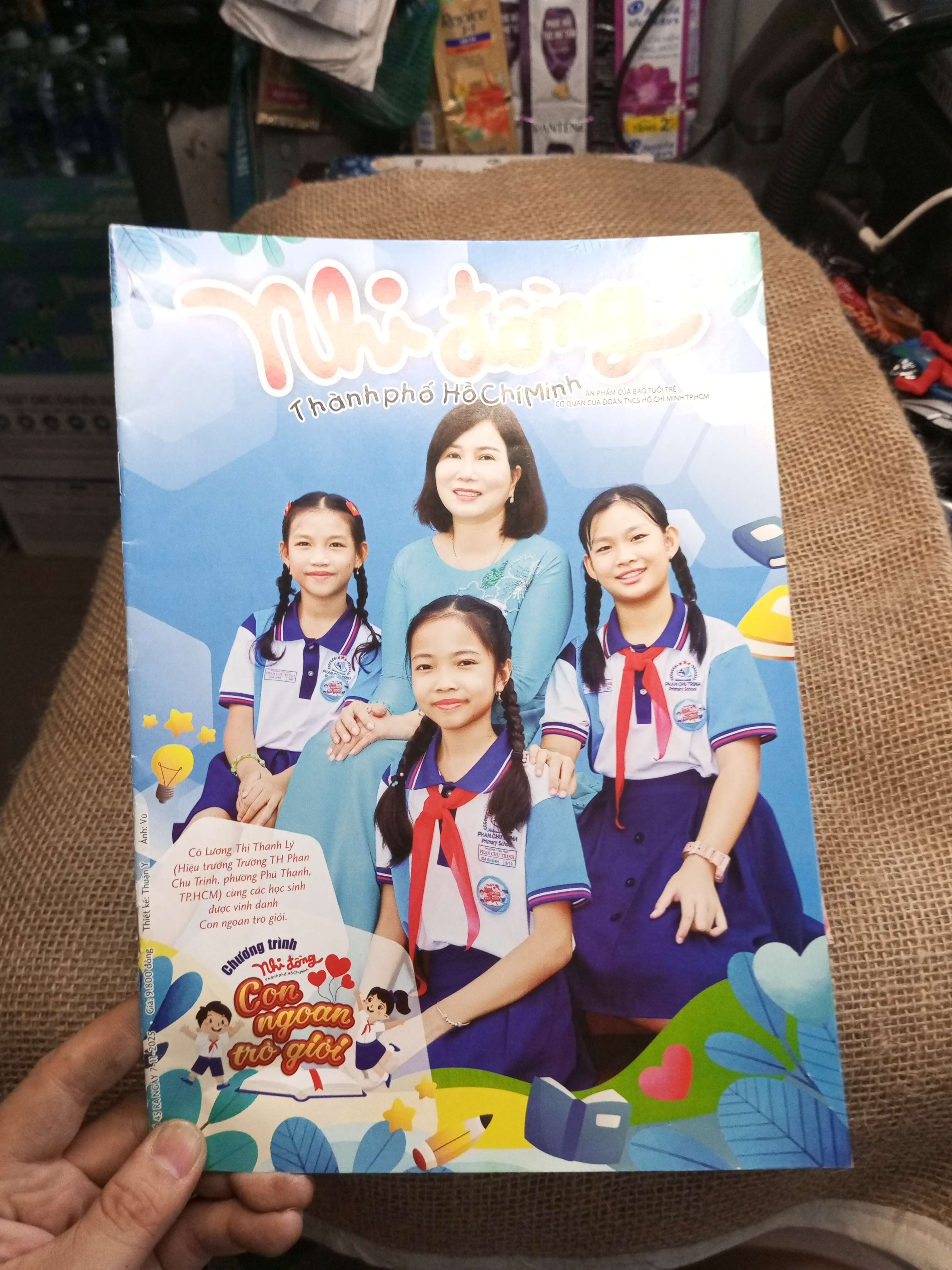 Nhi Đồng Thành Phố Hồ Chí Minh - Chương Trình Nhi Đồng Con Ngoan Trò Giỏi (Tạp chí) HLSC