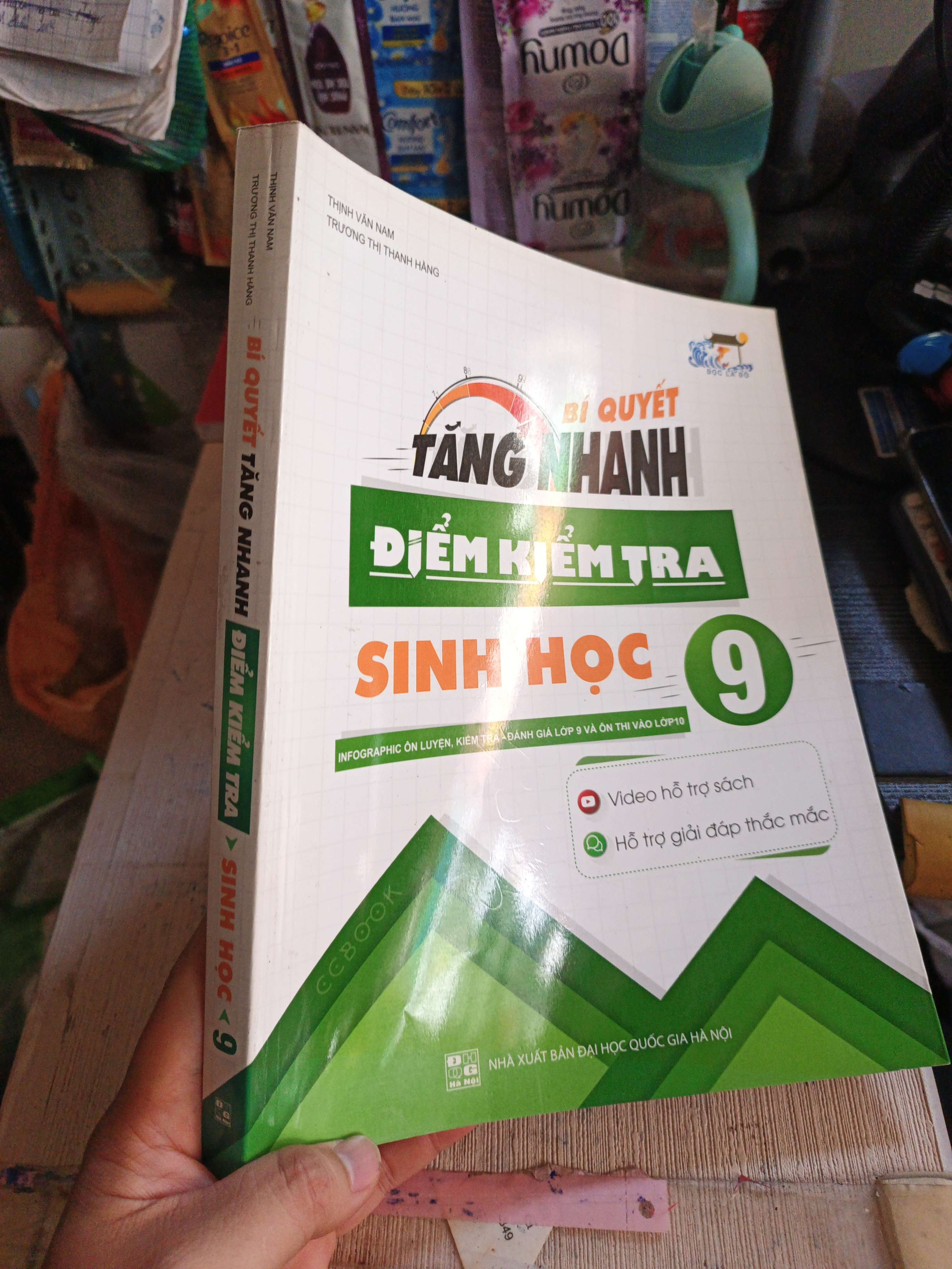 Bí Quyết Tăng Nhanh Điểm Kiểm Tra Sinh Học 9 - Thịnh Văn Nam, Trương Thị Thanh Hằng 2019 mới 80% ố nhẹ (Tham khảo - luyện thi) HLSC