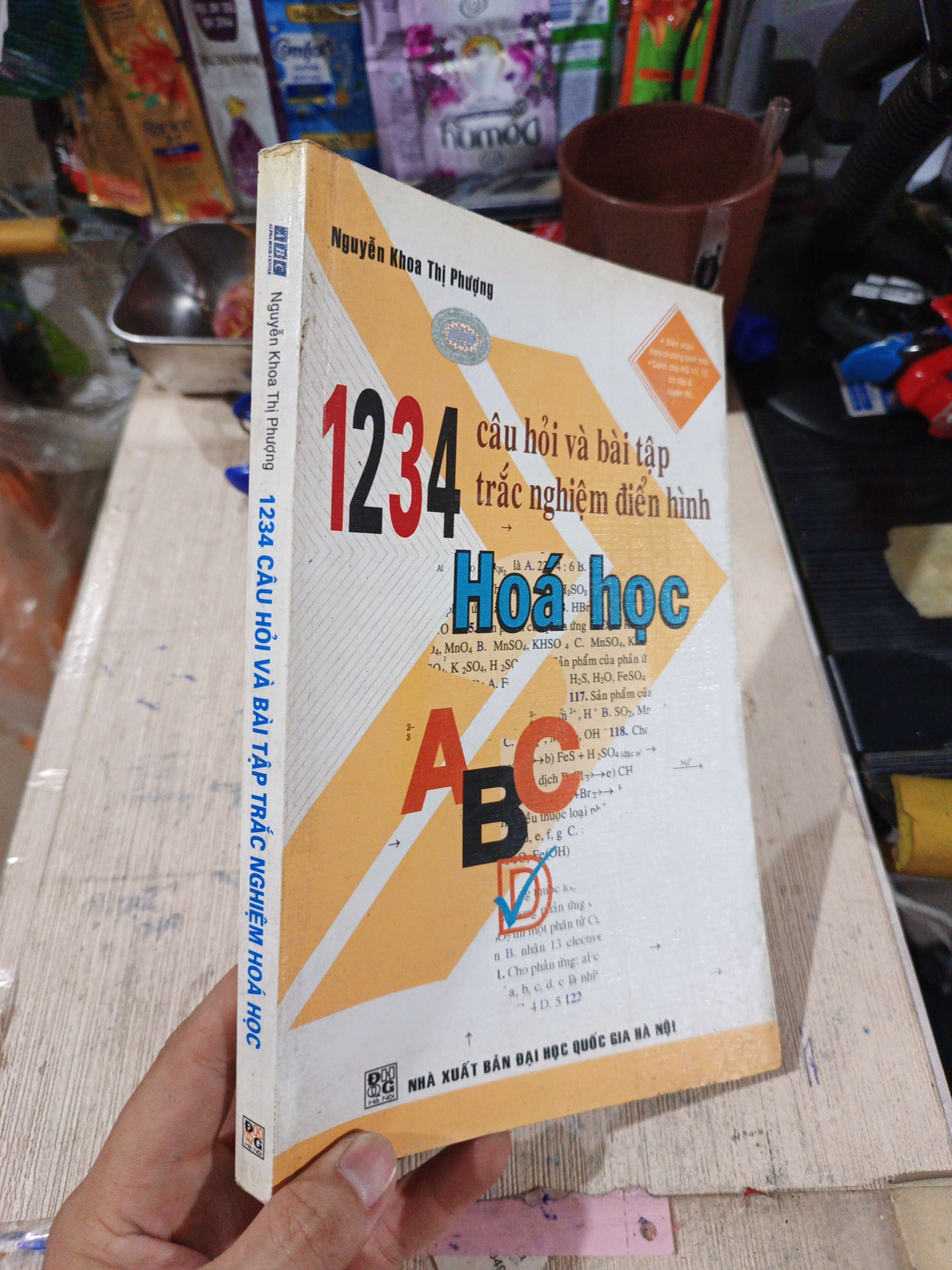 1234 Câu Hỏi Và Bài Tập Trắc Nghiệm Điển Hình Hoá Học - Nguyễn Khoa Thị Phượng 2008 mới 80% ố nhẹ (Tham khảo - luyện thi) HLSC