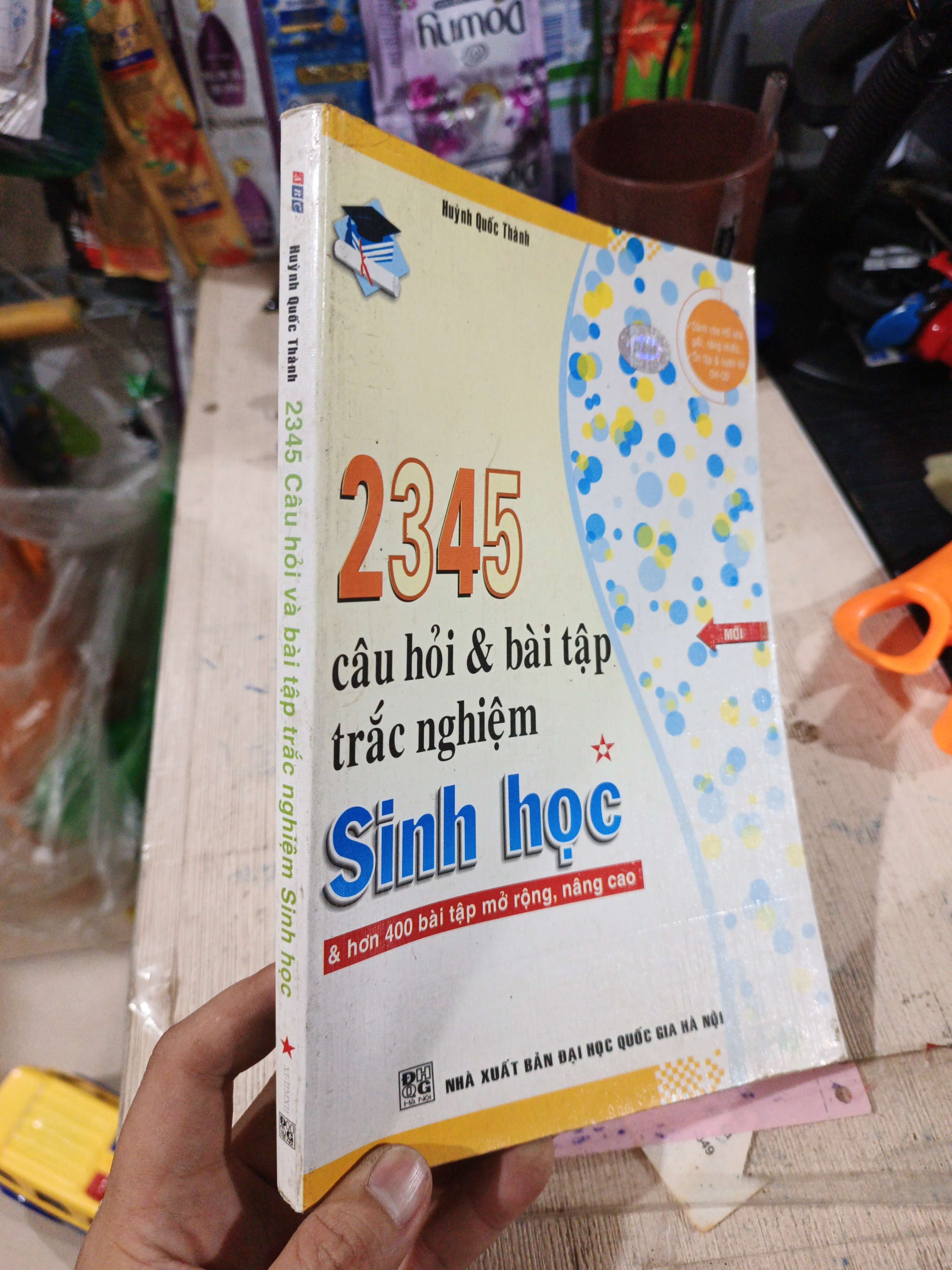 2345 Câu Hỏi & Bài Tập Trắc Nghiệm Sinh Học & Hơn 400 Bài Tập Mở Rộng, Nâng Cao - Huỳnh Quốc Thành 2012 mới 80% ố (Tham khảo - luyện thi) HLSC