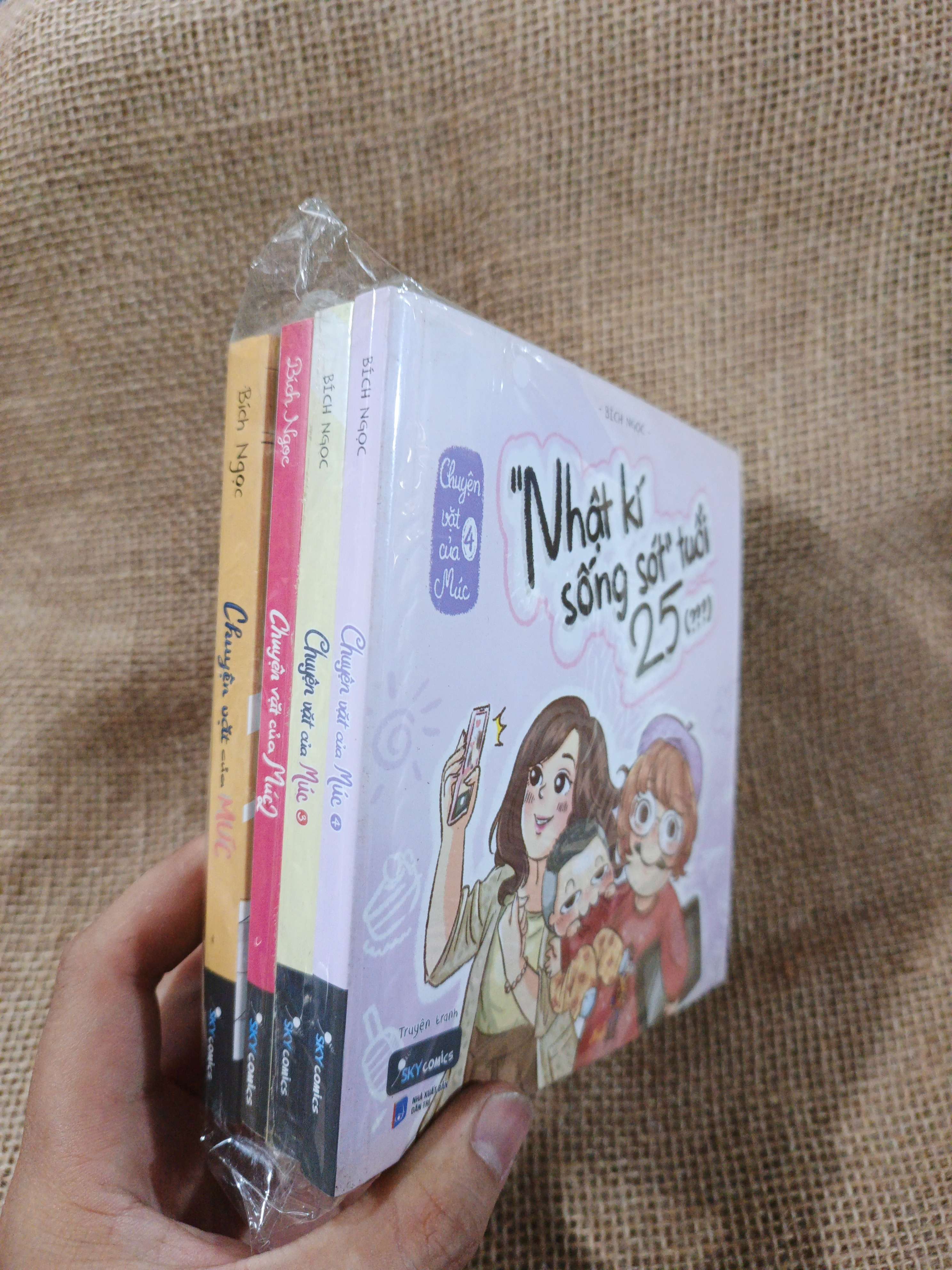 4 cuốn tác giả Bích Ngọc 