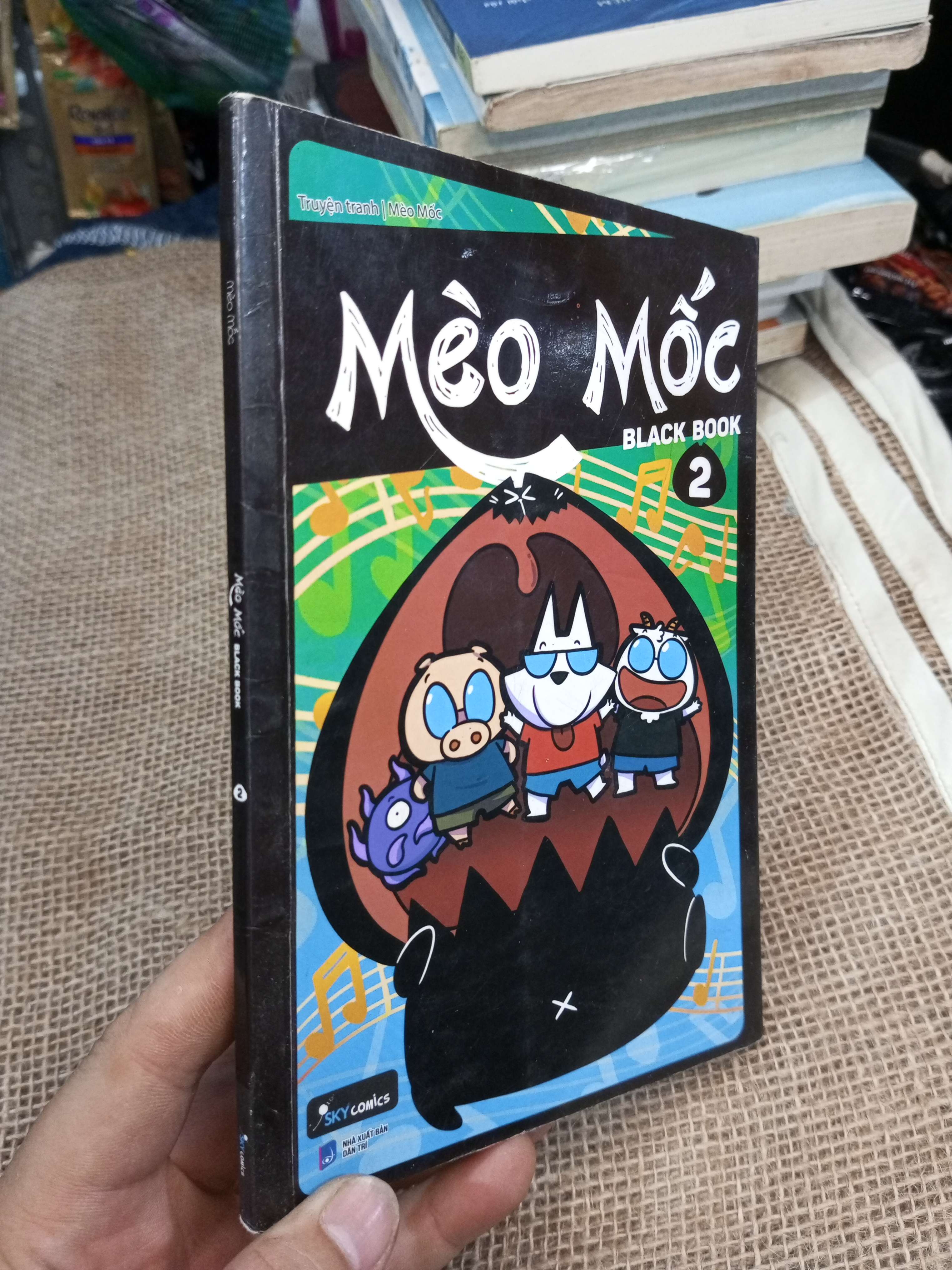 Mèo Mốc Black Book 2 2021 mới 90% (Truyện tranh ) HMT