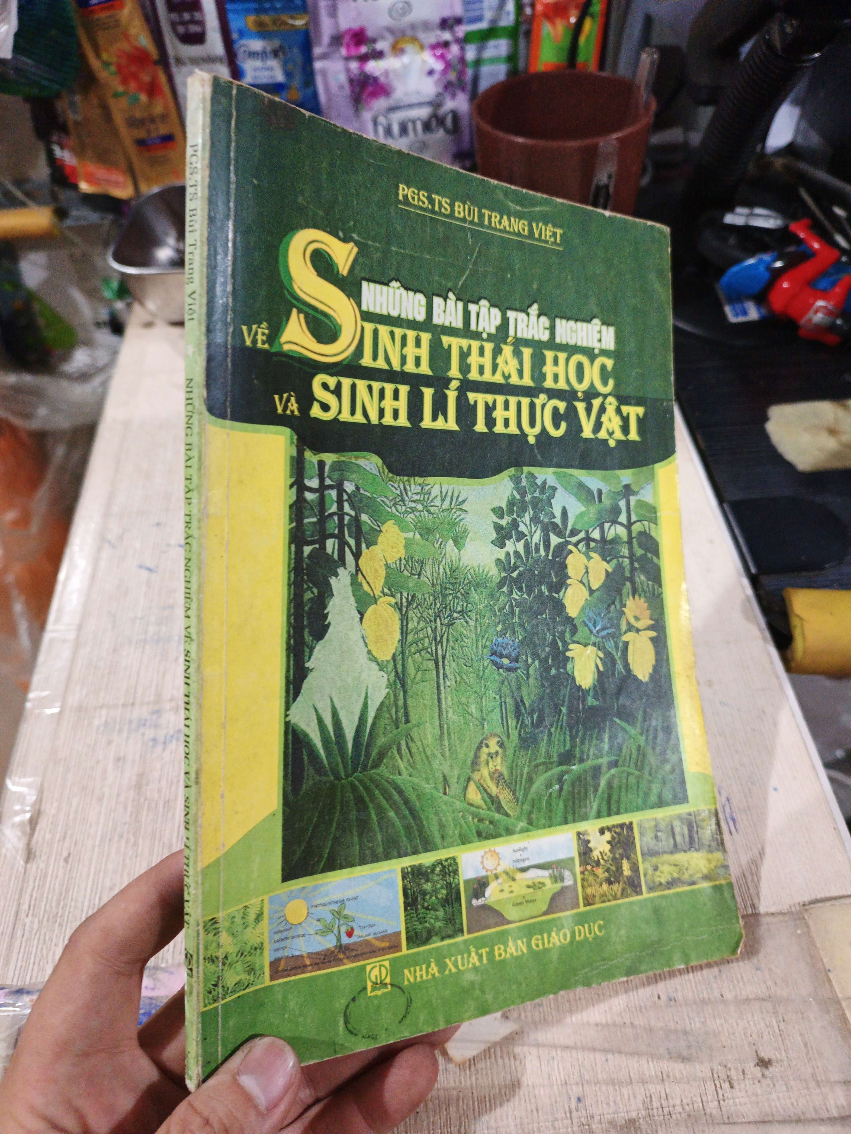 Những Bài Tập Trắc Nghiệm Về Sinh Thái Học Và Sinh Lí Thực Vật - Bùi Trang Việt 2007 mới 80% ố (Tham khảo - luyện thi) HLSC